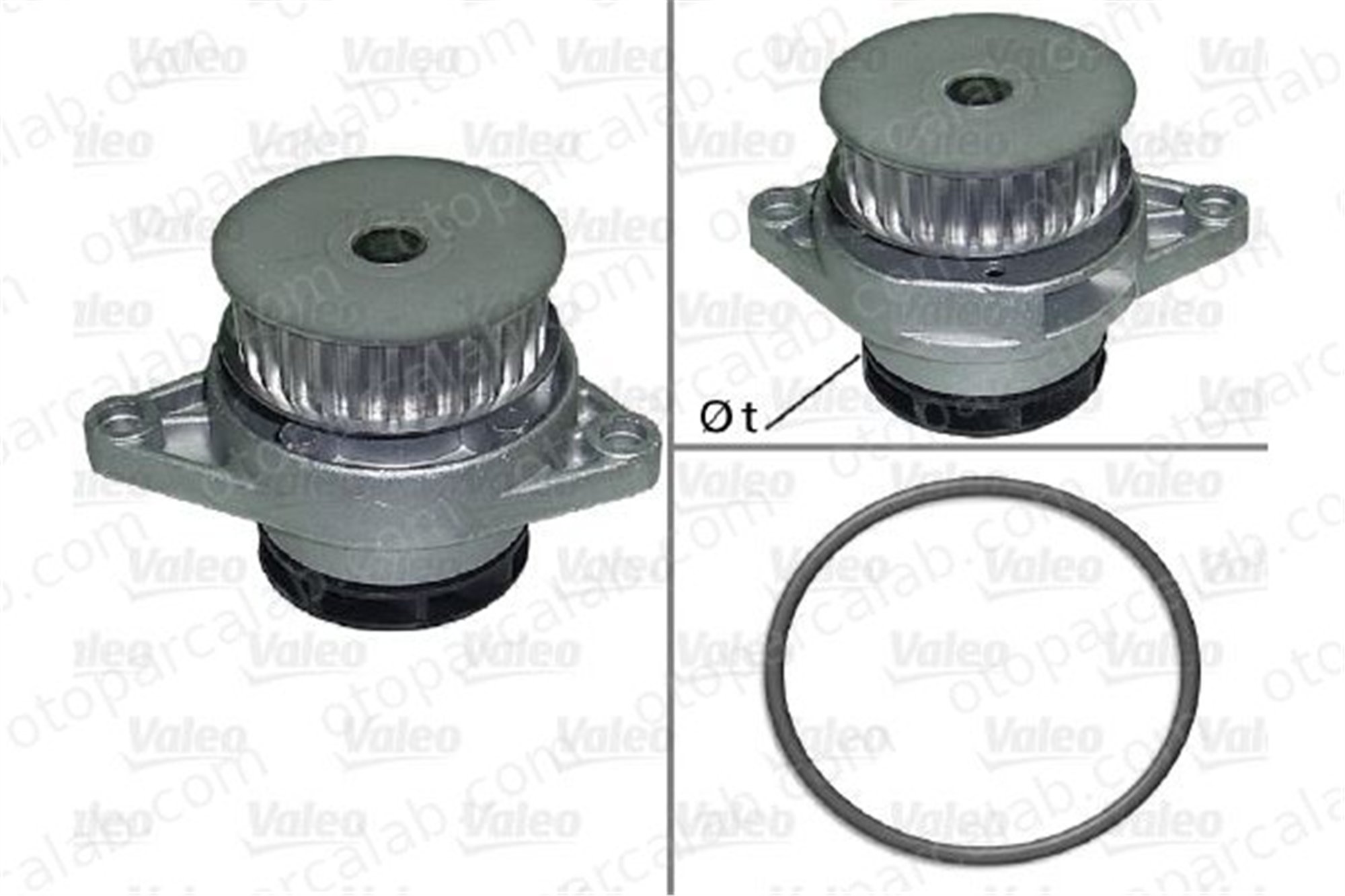 VALEO 506706 Devirdaim Su Pompası VW BORA I BORA Variant 36121005F 036121005F