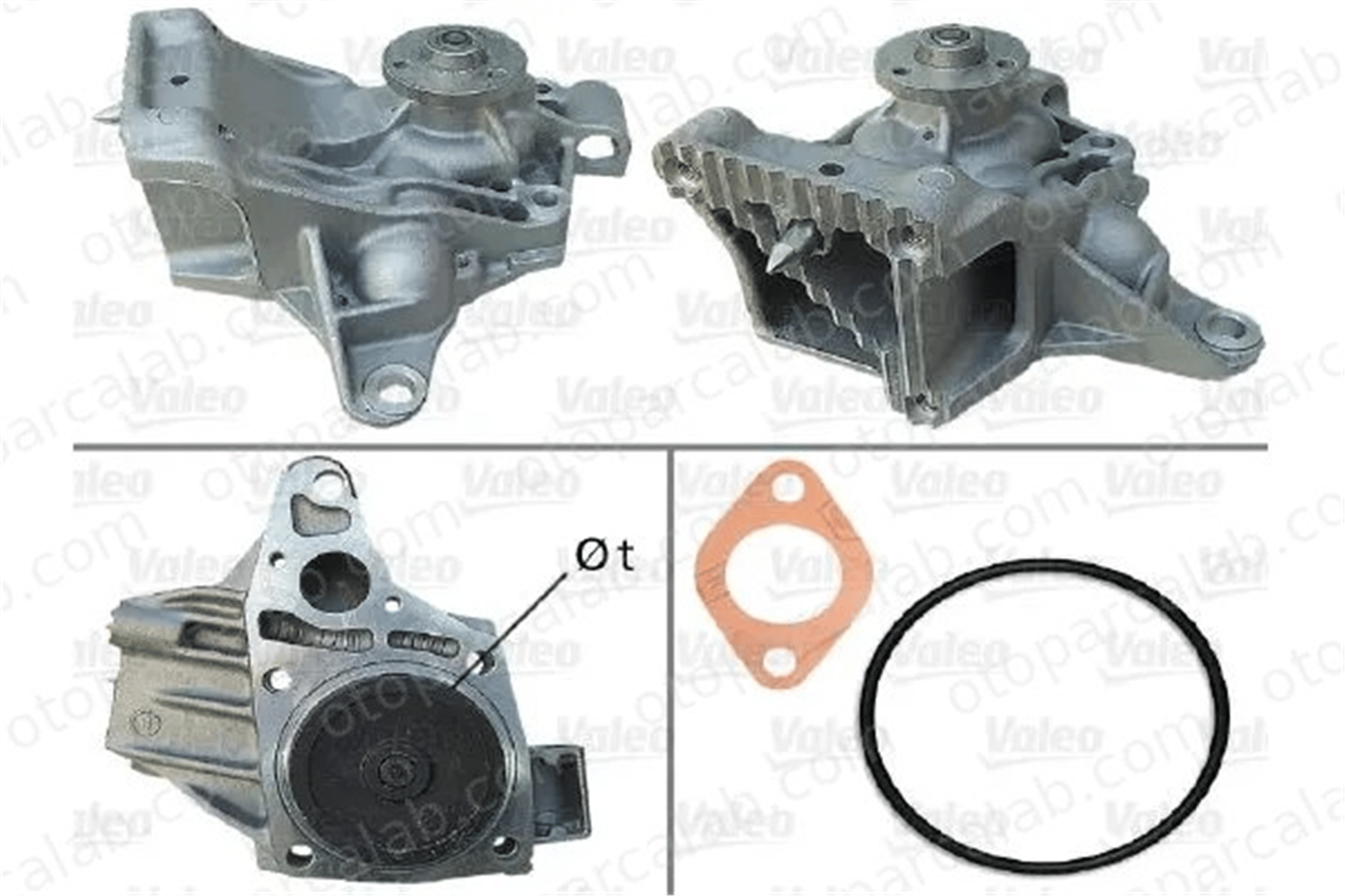 VALEO 506784 Devirdaim Su Pompası OPEL MOVANO A Minibüs/Otobüs MOVANO A Panelvan/Van 4501294 7701470880