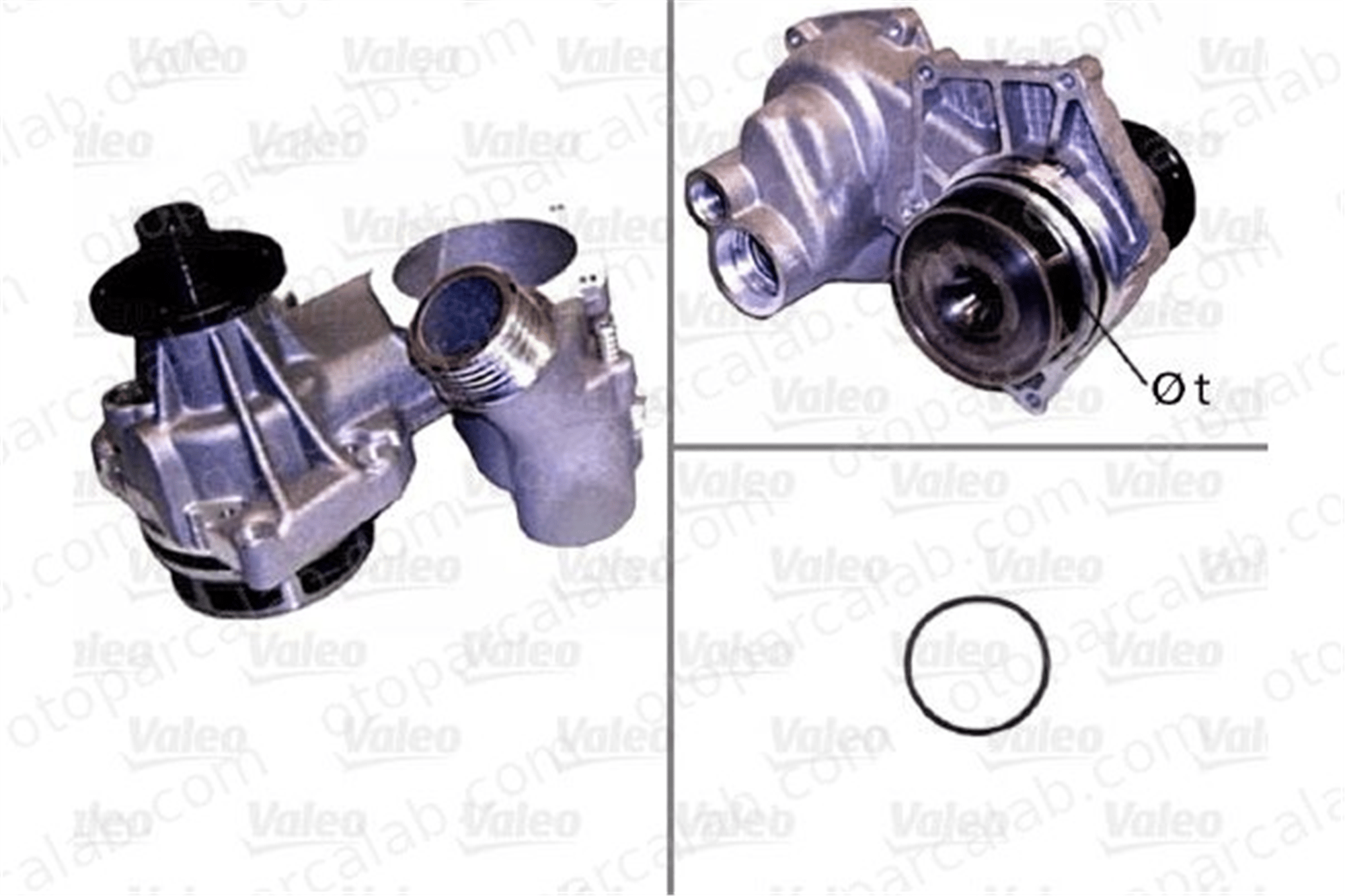 VALEO 506799 Devirdaim Su Pompası BMW 7 8 11511741980 11511174980