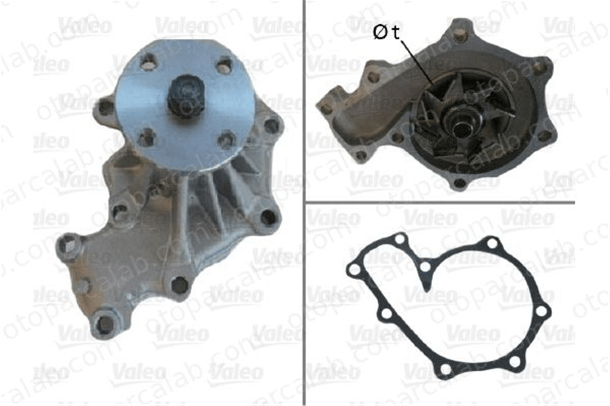 VALEO 506898 Devirdaim Su Pompası FORD RANGER FIESTA V XM348501AE 1405541