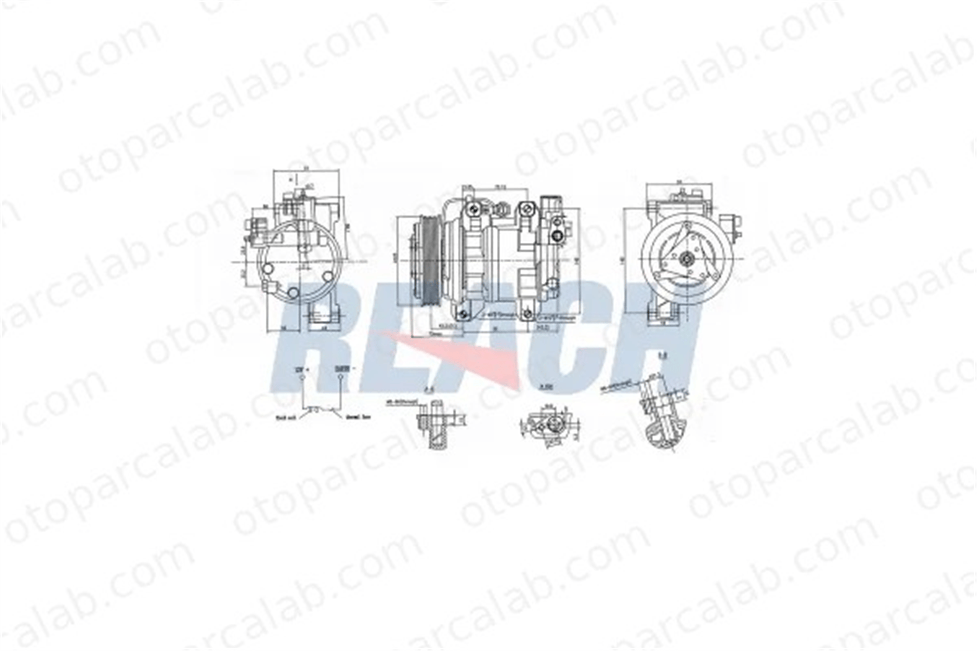 VALEO 559542 Klima Kompresörü NISSAN MURANO I 926008J03B