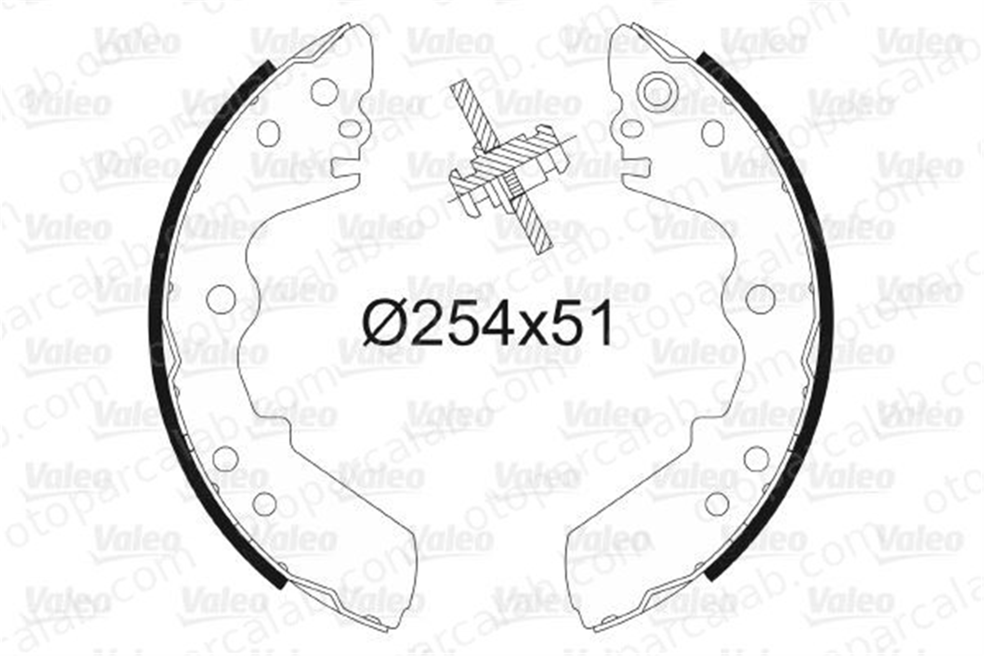 VALEO 562598 Fren Pabuçlu Balata Arka OPEL FRONTERA A FRONTERA A Sport 4340026 94340026