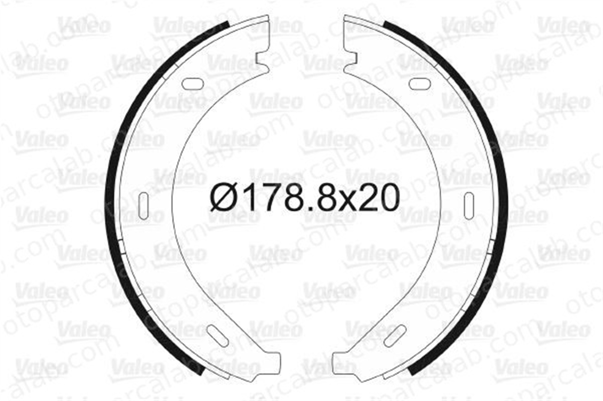 VALEO 562745 El Fren Balatası MERCEDES-BENZ VITO Minibüs/Otobüs VITO Panelvan/Van A6384200120 6384200120