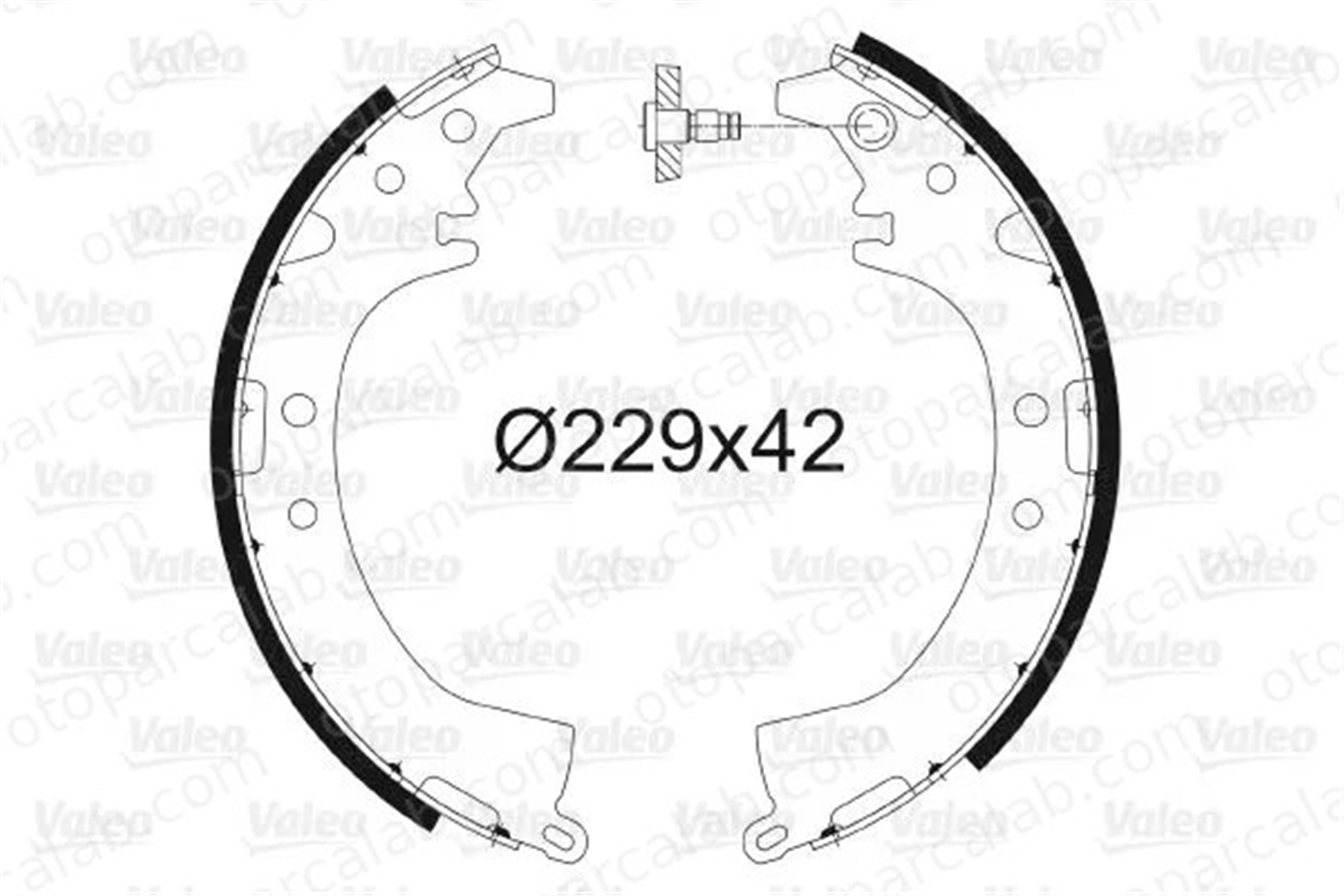 VALEO 562774 Fren Pabuçlu Balata Arka DAIHATSU TERIOS TOYOTA RAV 4 II 449587401 449587401000