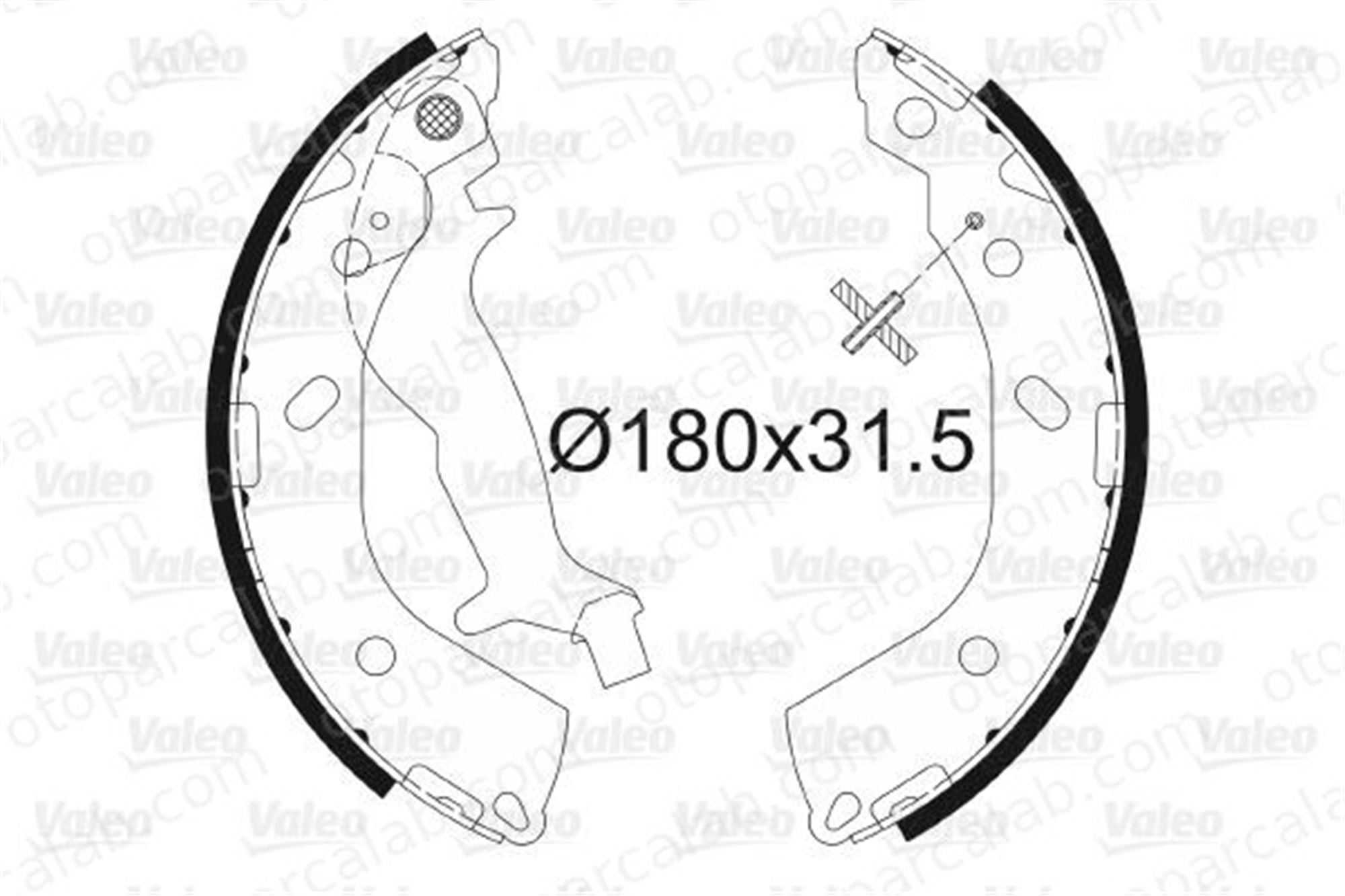 VALEO 564091 Fren Pabuçlu Balata Arka HYUNDAI GETZ 583051CA00 58305