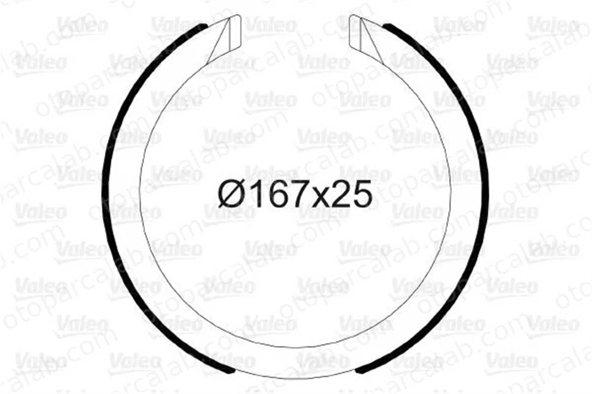 VALEO 564149 El Fren Balatası HYUNDAI TUCSON SANTA FÉ I B521030B521040 B521030