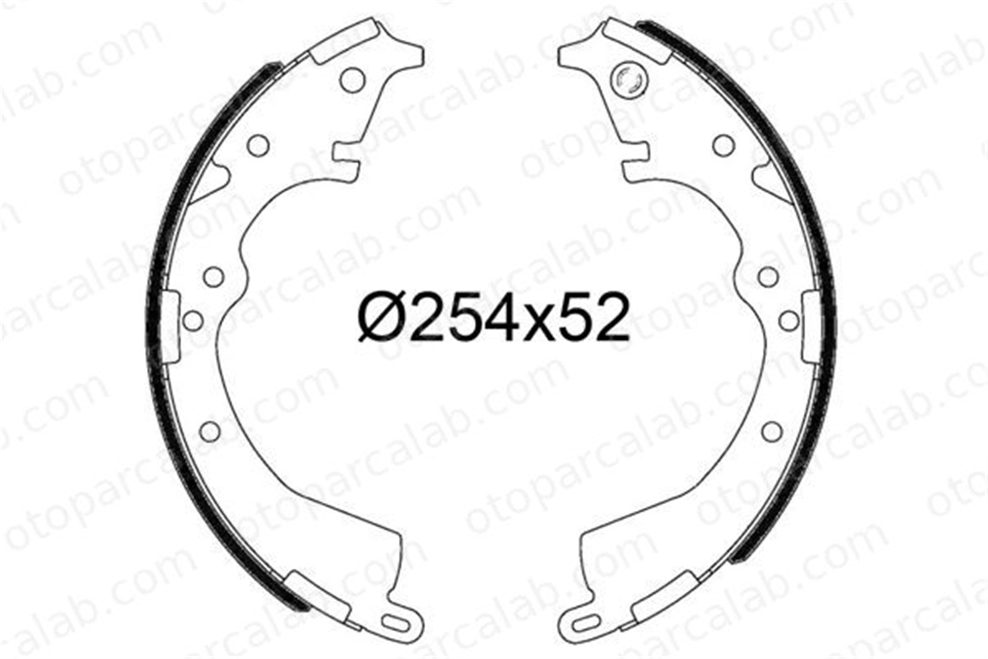 VALEO 564253 Fren Pabuçlu Balata Arka TOYOTA HILUX VII Pick-up HILUX VI Pick-up 44950K010 04495-0K010