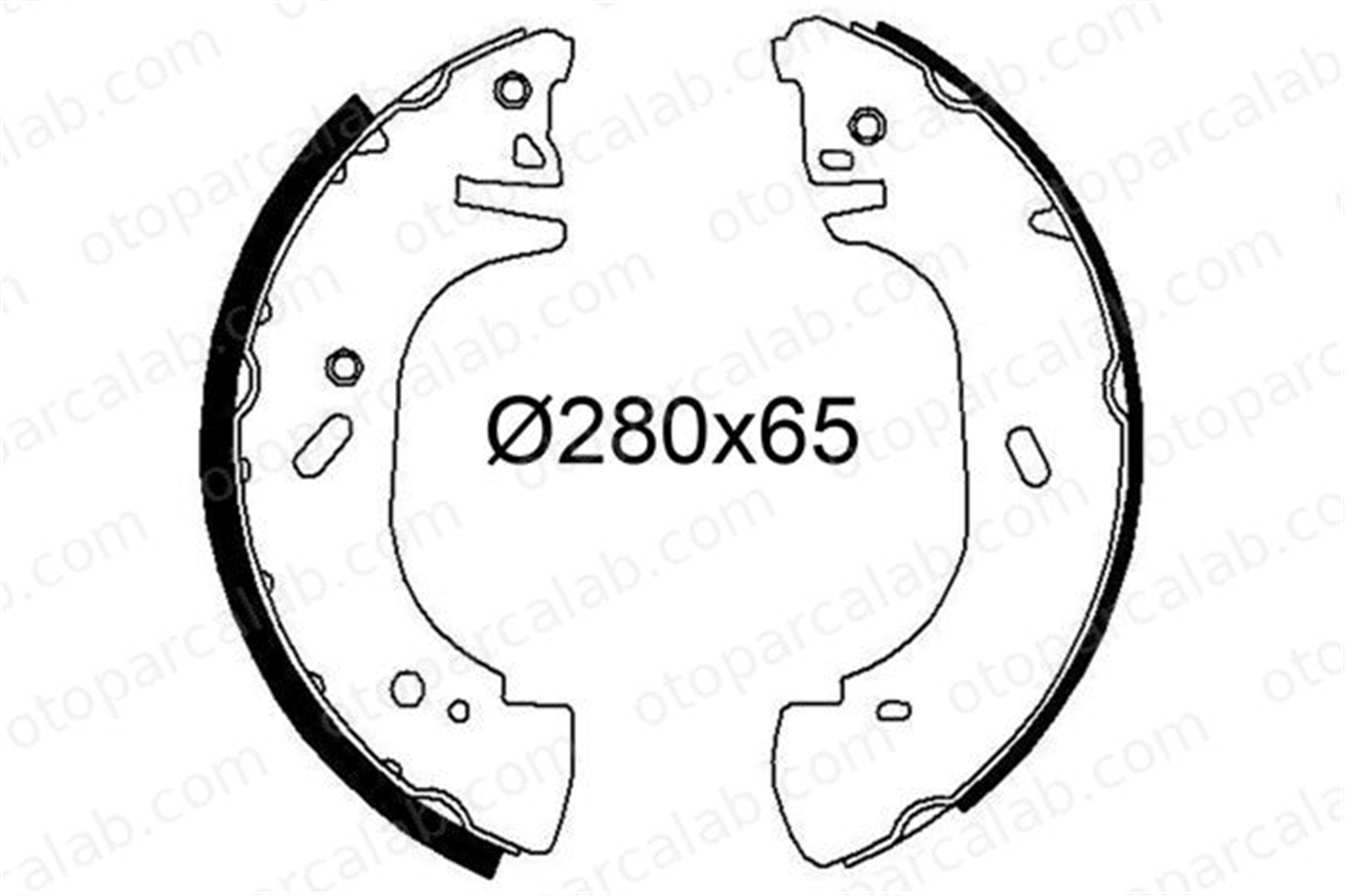 VALEO 564268 Fren Pabuçlu Balata Arka OPEL MOVANO A Panelvan/Van MOVANO A Minibüs/Otobüs 9161446 4501146