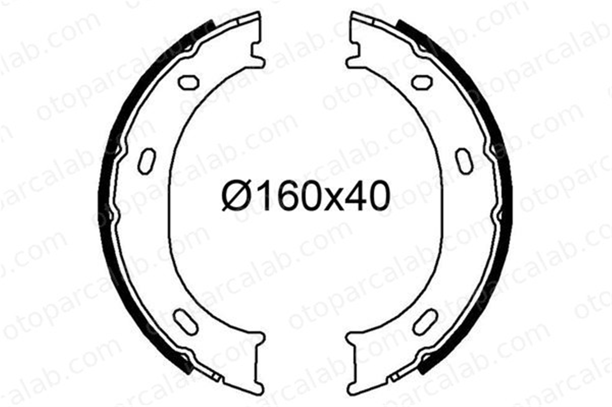 VALEO 564269 Fren Pabuçlu Balata Arka MERCEDES-BENZ G-SERISI VARIO Platform şasi 24205820 0024205820