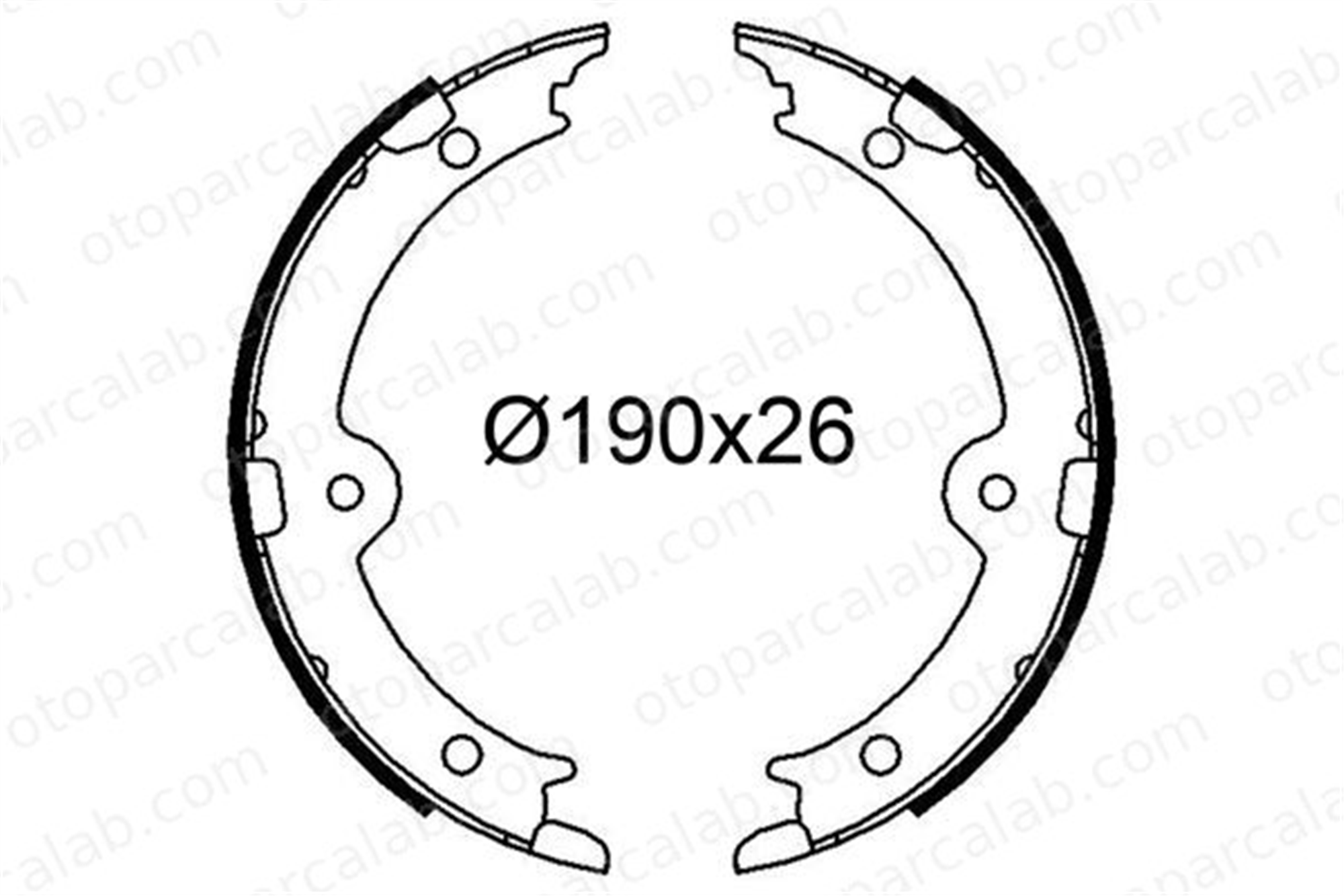 VALEO 564275 Fren Pabuçlu Balata Arka LEXUS GS IS II 4653050020 4653030011