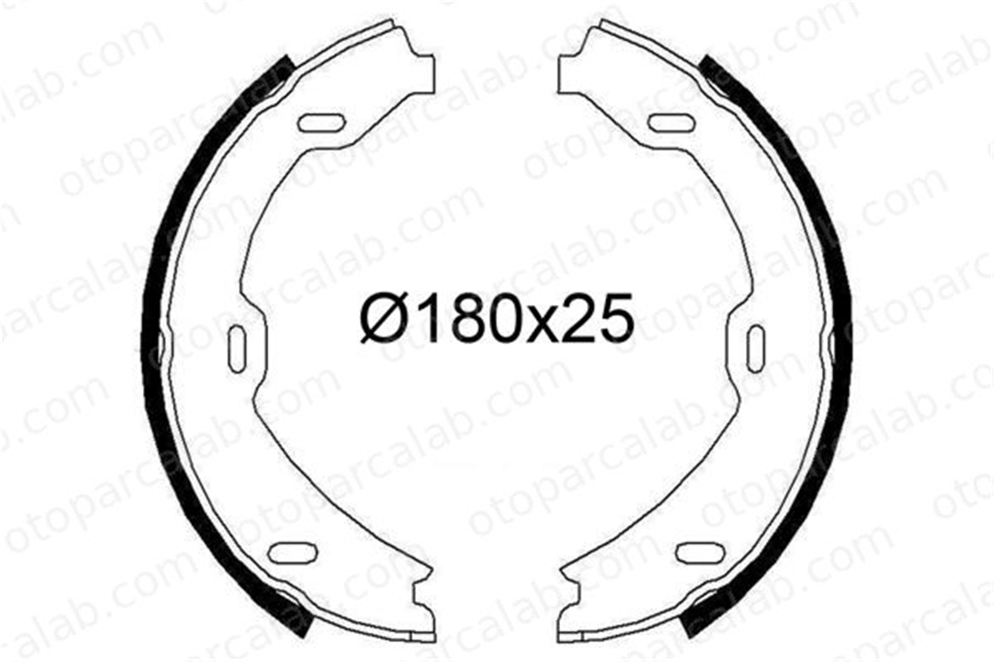 VALEO 564276 Fren Pabuçlu Balata Arka MERCEDES-BENZ S-SERISI S-SERISI Coupe A2204200520 2204200520