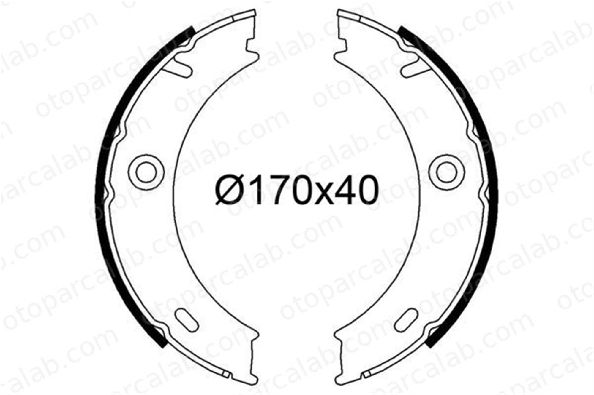 VALEO 564289 Fren Pabuçlu Balata Arka MERCEDES-BENZ VARIO Platform şasi SPRINTER 4-t Panelvan/Van D0698525A 24205920