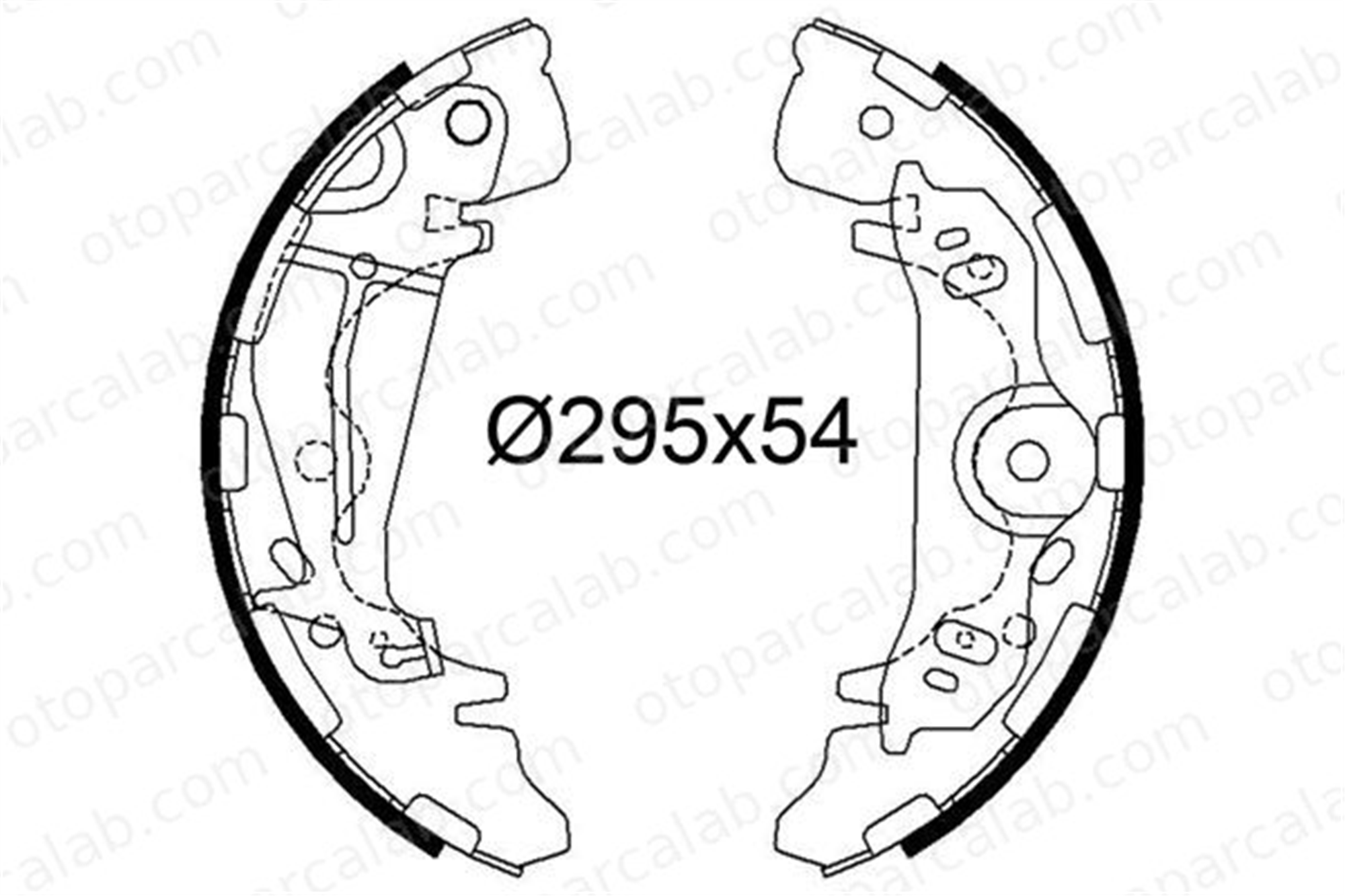 VALEO 564312 Fren Pabuçlu Balata Arka HYUNDAI H-1 / STAREX Minibüs/Otobüs H-1 Panelvan/Van 4AA30 583054AA20