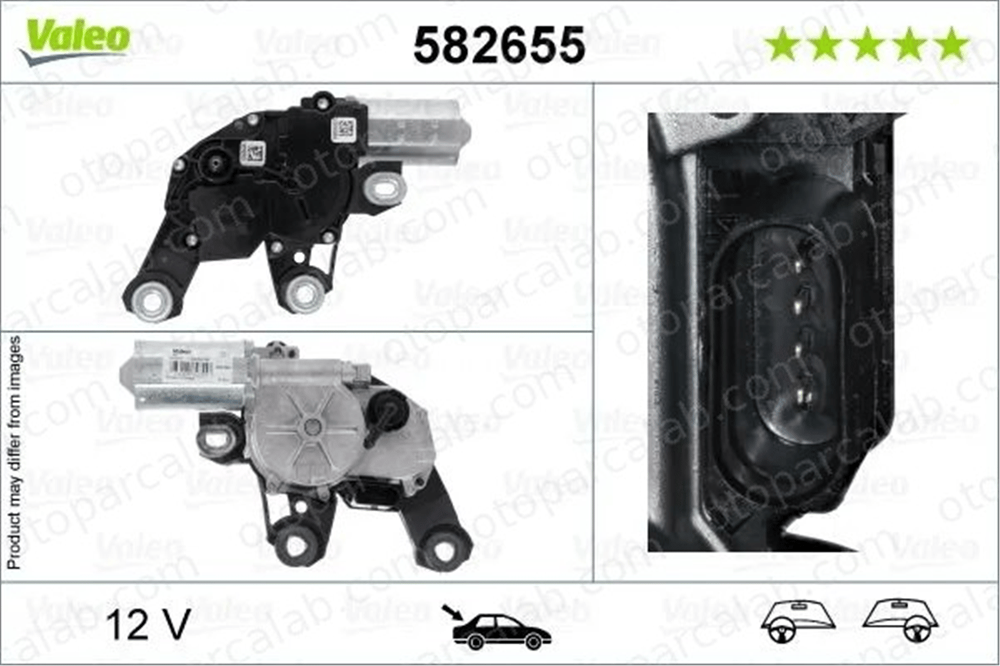VALEO 582655 Cam Su Motoru AUDI A4 B9 Avant Q7 4M0955711A