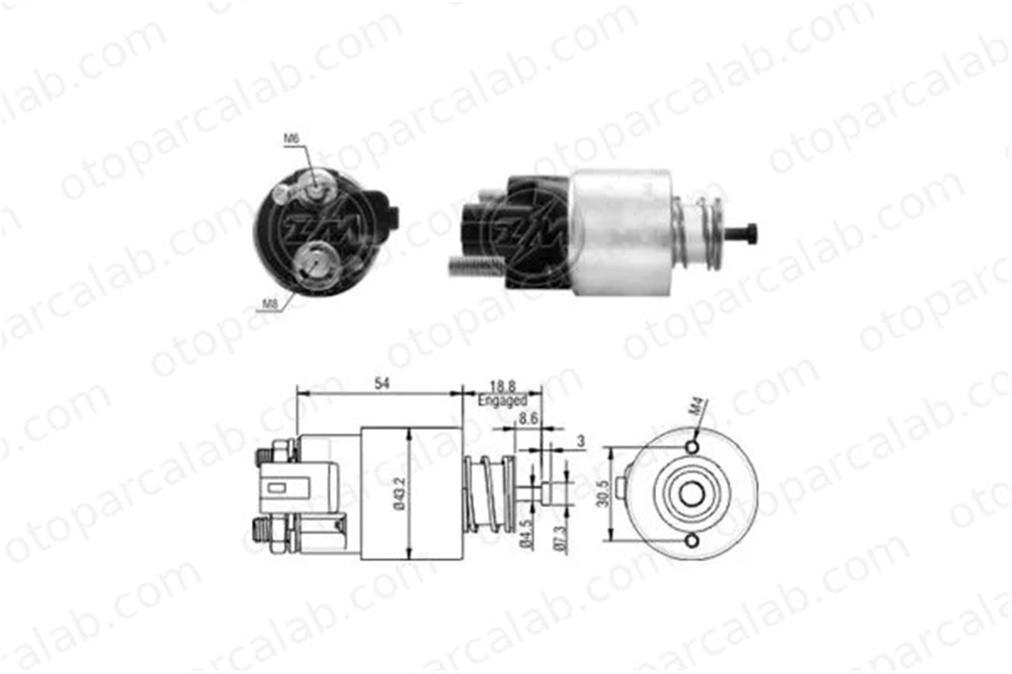 VALEO 595893 Marş Otomatiği 361002A100 361002A300