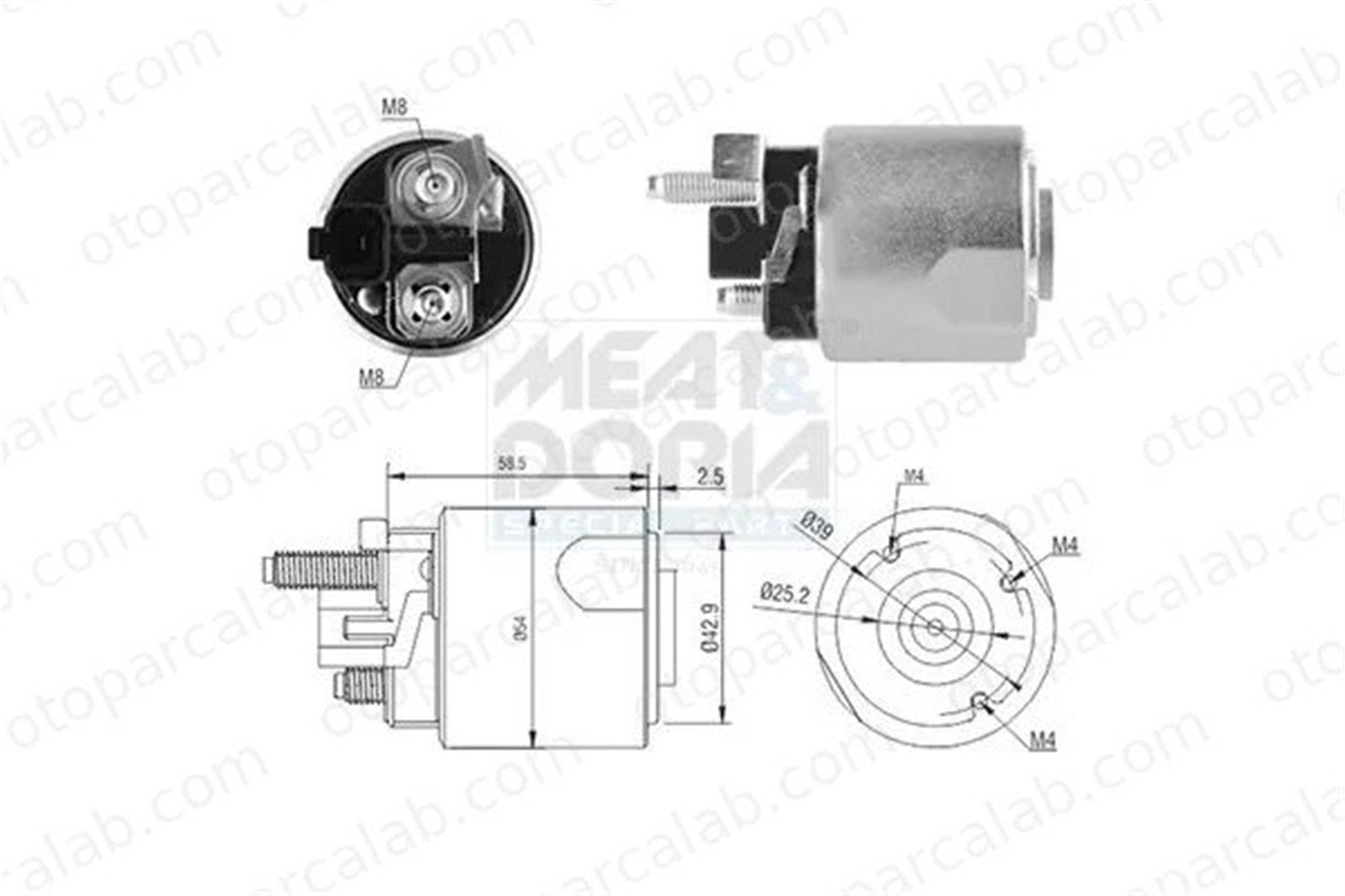 VALEO 595947 Marş Otomatiği HYUNDAI H-1 Cargo H-1 Travel 361004A020