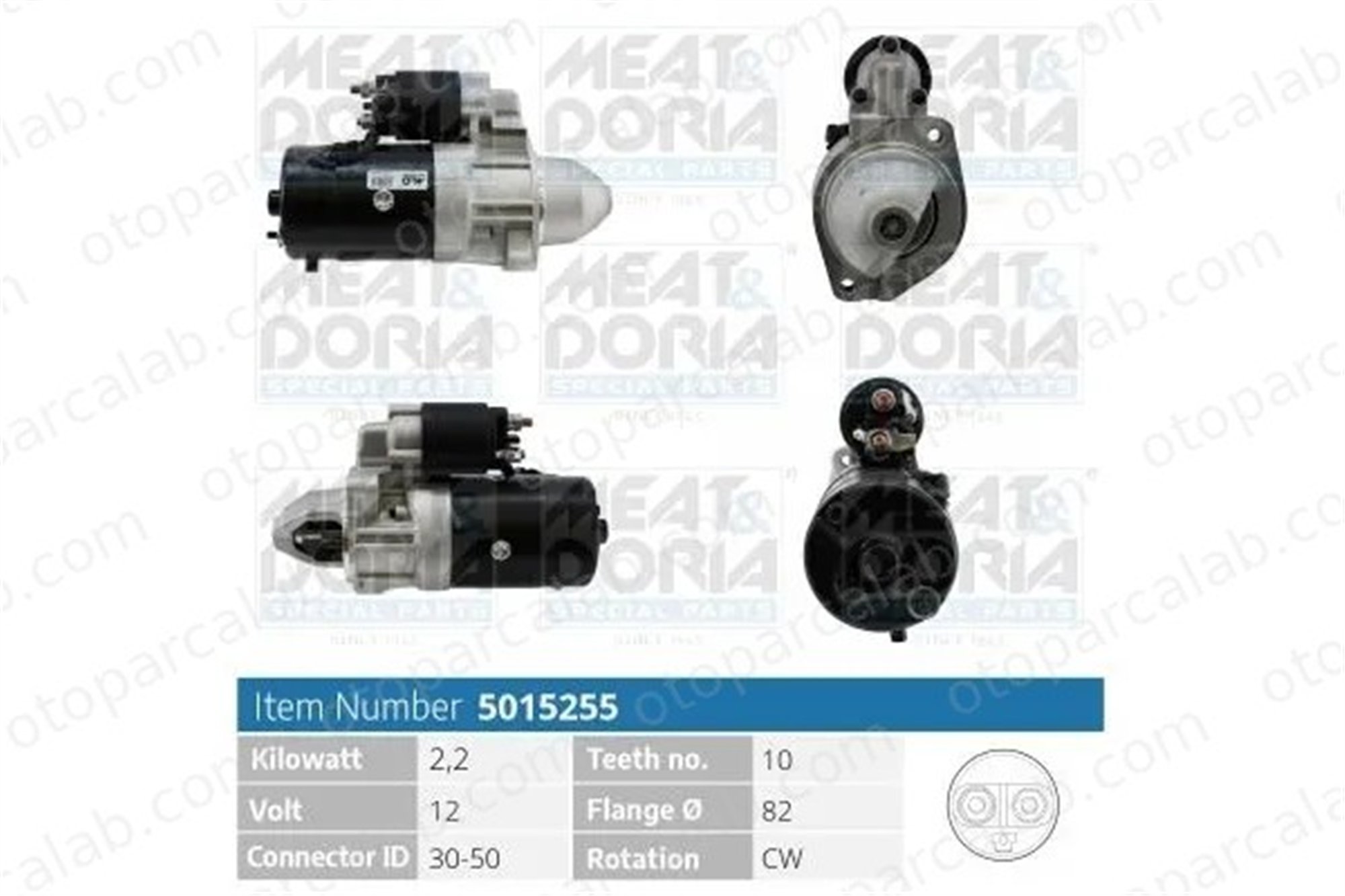 VALEO 600252 Marş Dinamosu MERCEDES-BENZ 124 Sedan 124 T-Model 31519801 0031519801