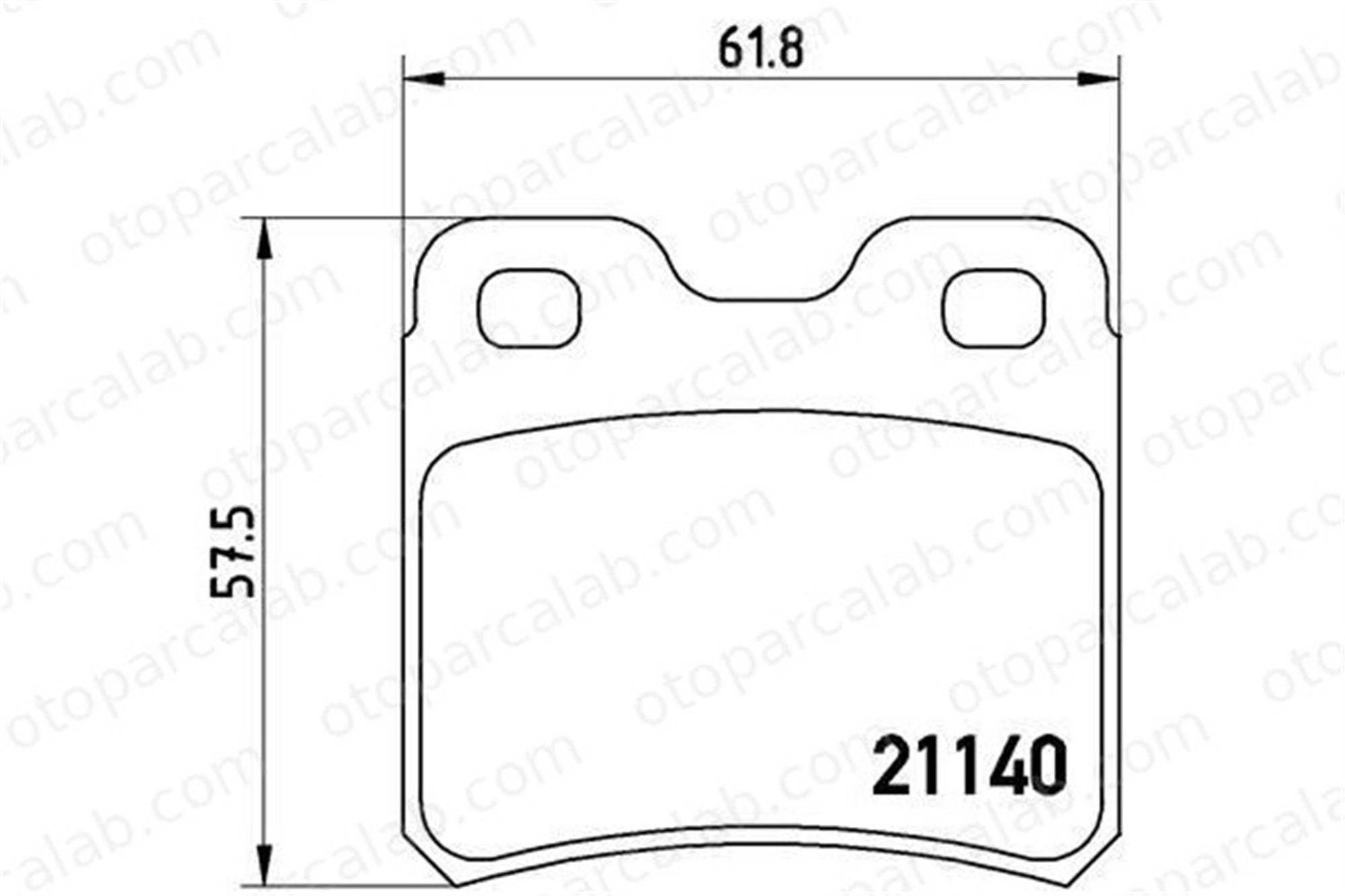 VALEO 670253 Fren Disk Balata Arka OPEL ASTRA F Station wagon VECTRA A Hatchback 1605728 1605875