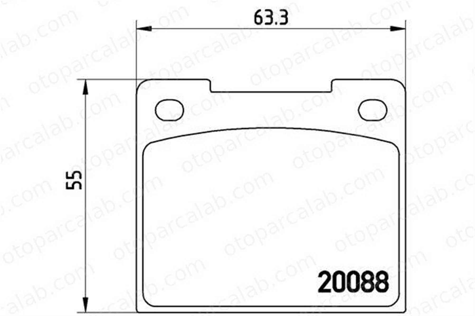 VALEO 670338 Fren Disk Balata Arka VOLVO 240 240 Kombi 145319 1540856