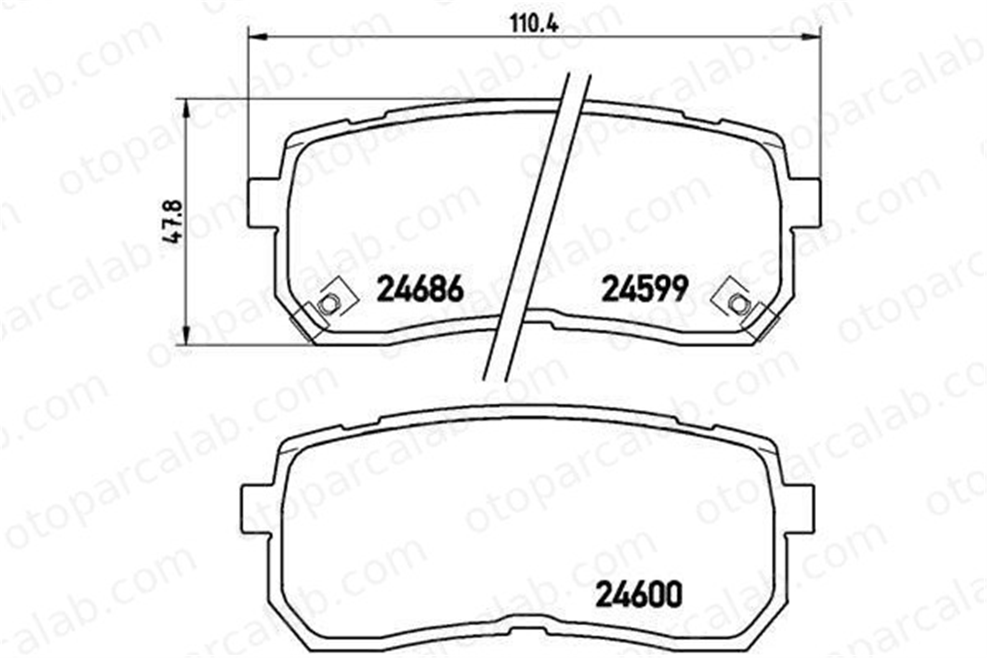 VALEO 670359 Fren Disk Balata Arka KIA CARNIVAL / GRAND CARNIVAL III HYUNDAI H-1 Cargo 583023JA00 583023JA50