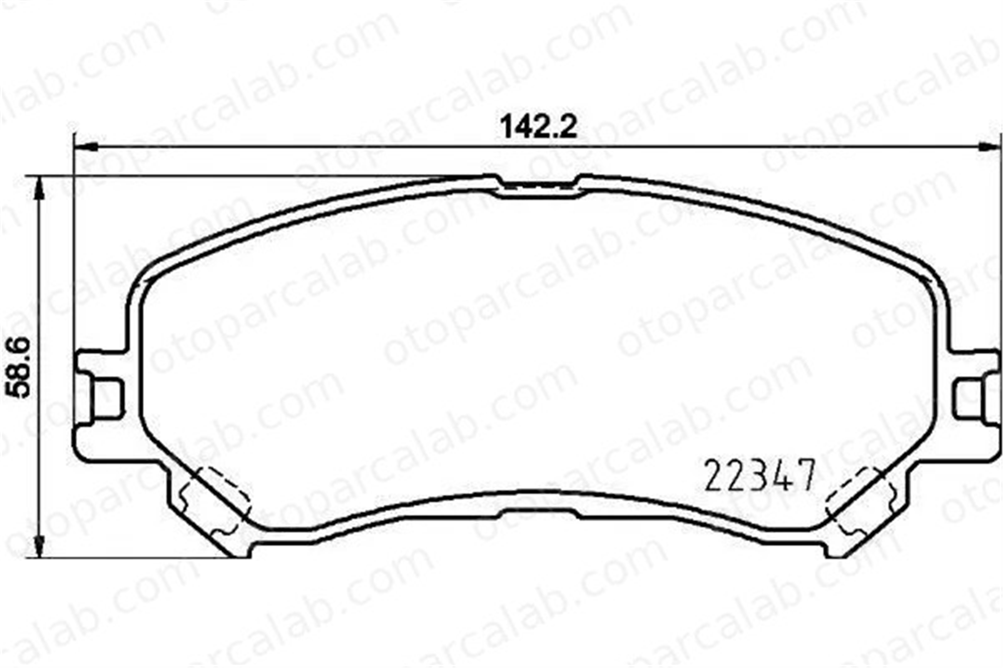 VALEO 670596 Fren Disk Balata Ön RENAULT SCÉNIC IV GRAND SCÉNIC IV 410606124R 410606808R