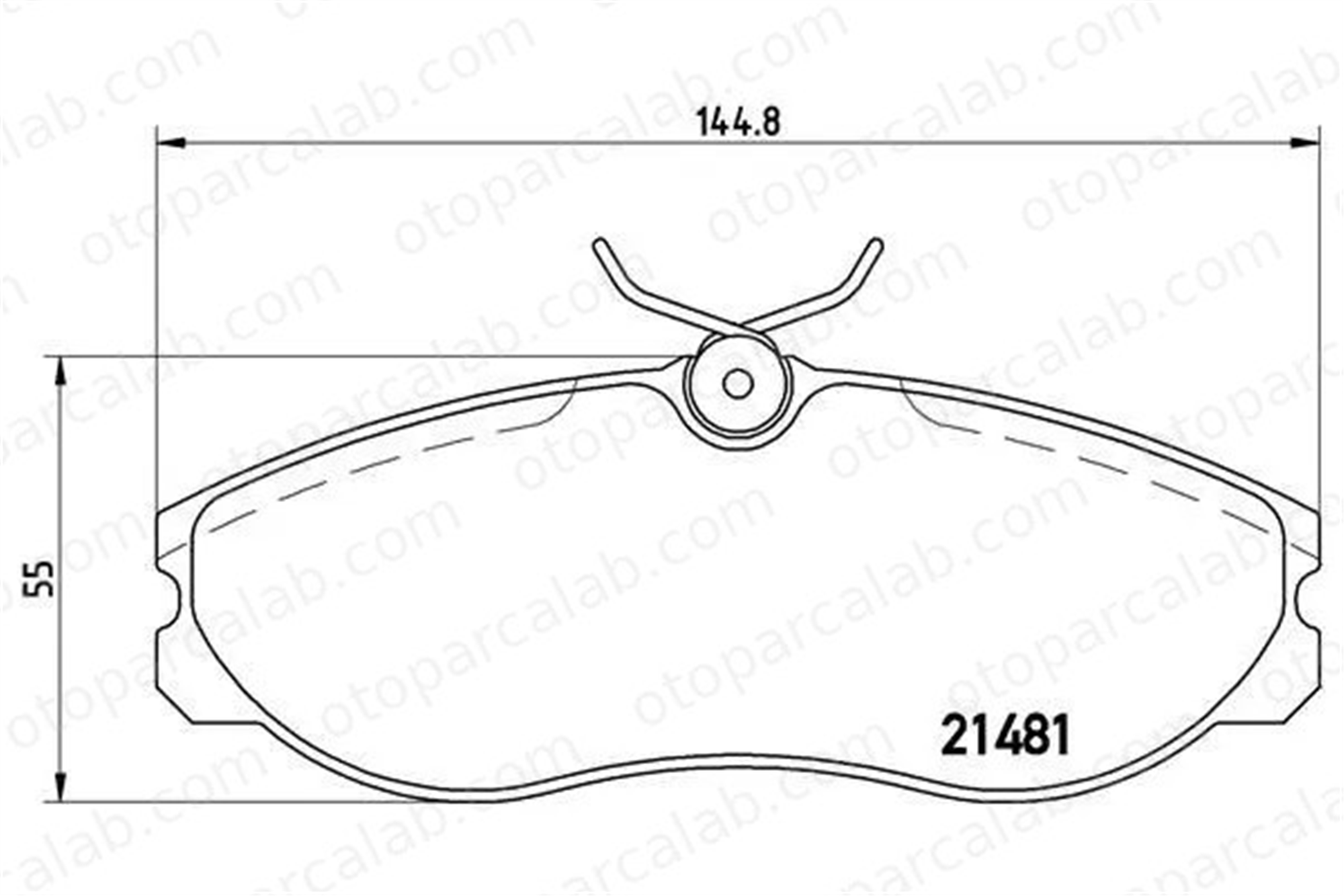 VALEO 670602 Fren Disk Balata Ön FORD MAVERICK NISSAN SERENA 1203933 1495951