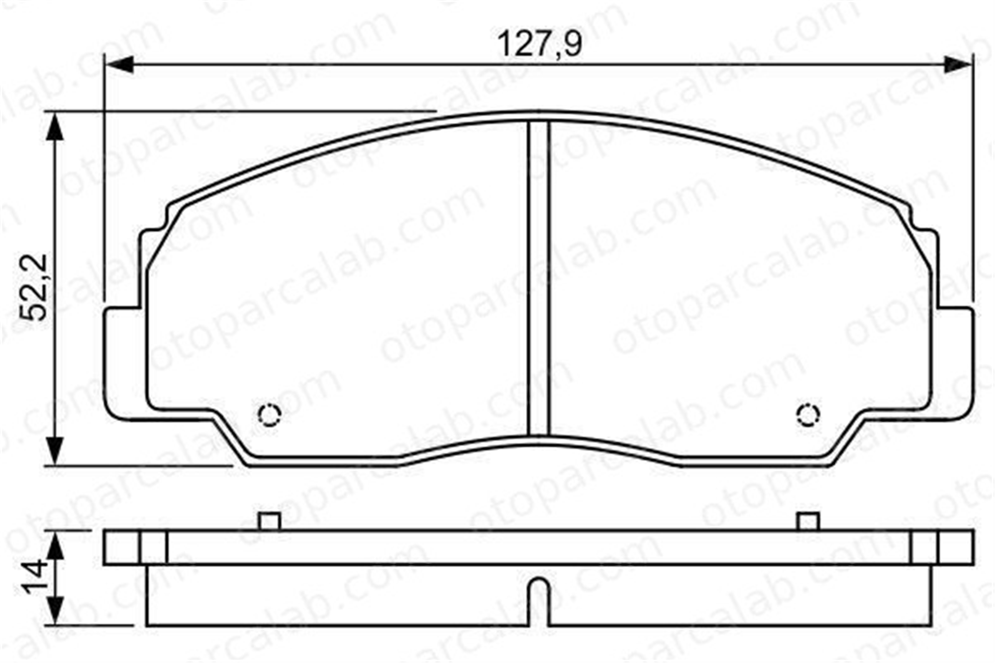 VALEO 670685 Fren Disk Balata Ön DAIHATSU ROCKY Hard Top BERTONE FREECLIMBER 449160060 04491-60060