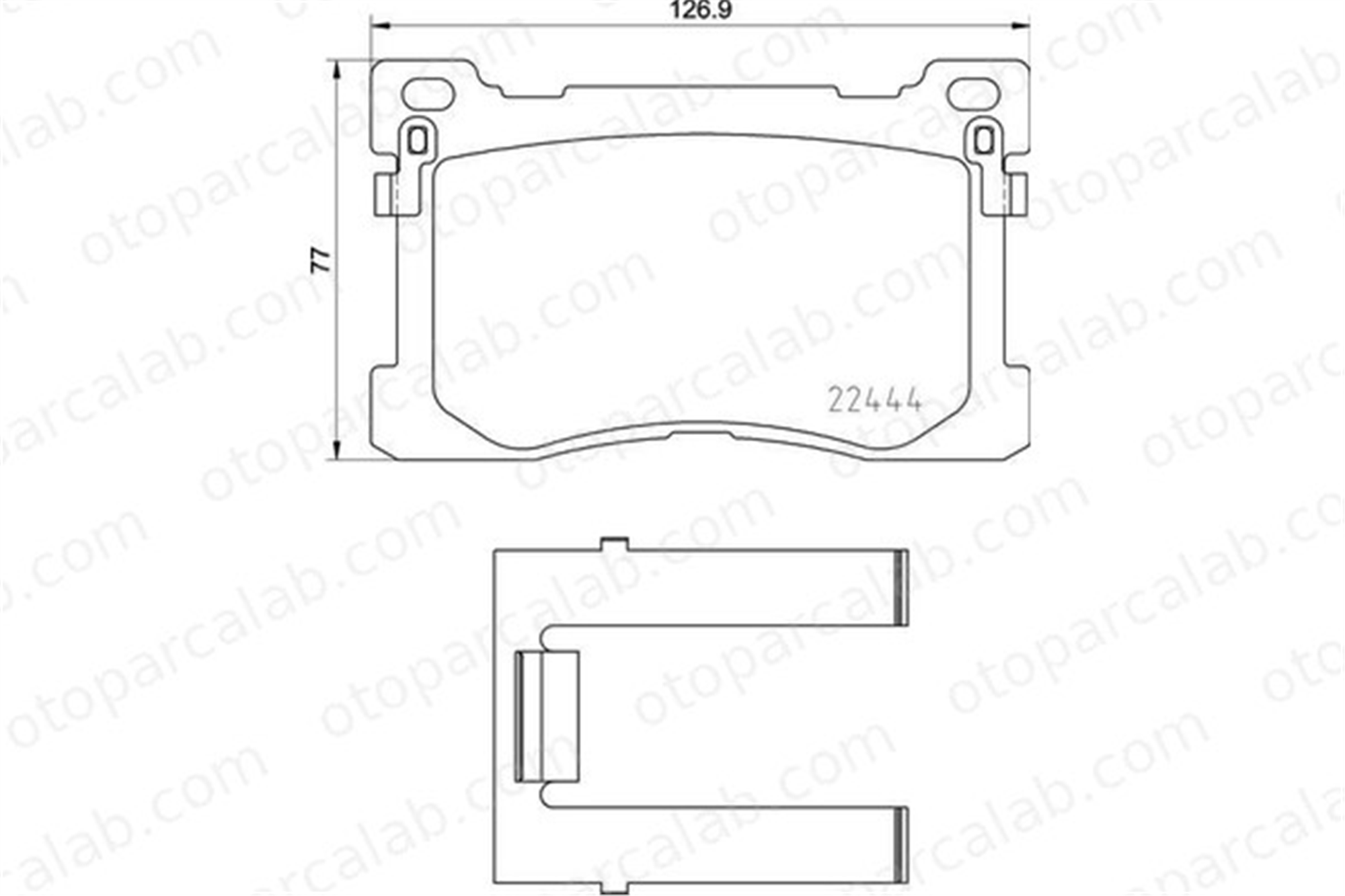 VALEO 670953 Fren Disk Balata Ön HYUNDAI SANTA FÉ III KIA CARENS IV 581013TA80