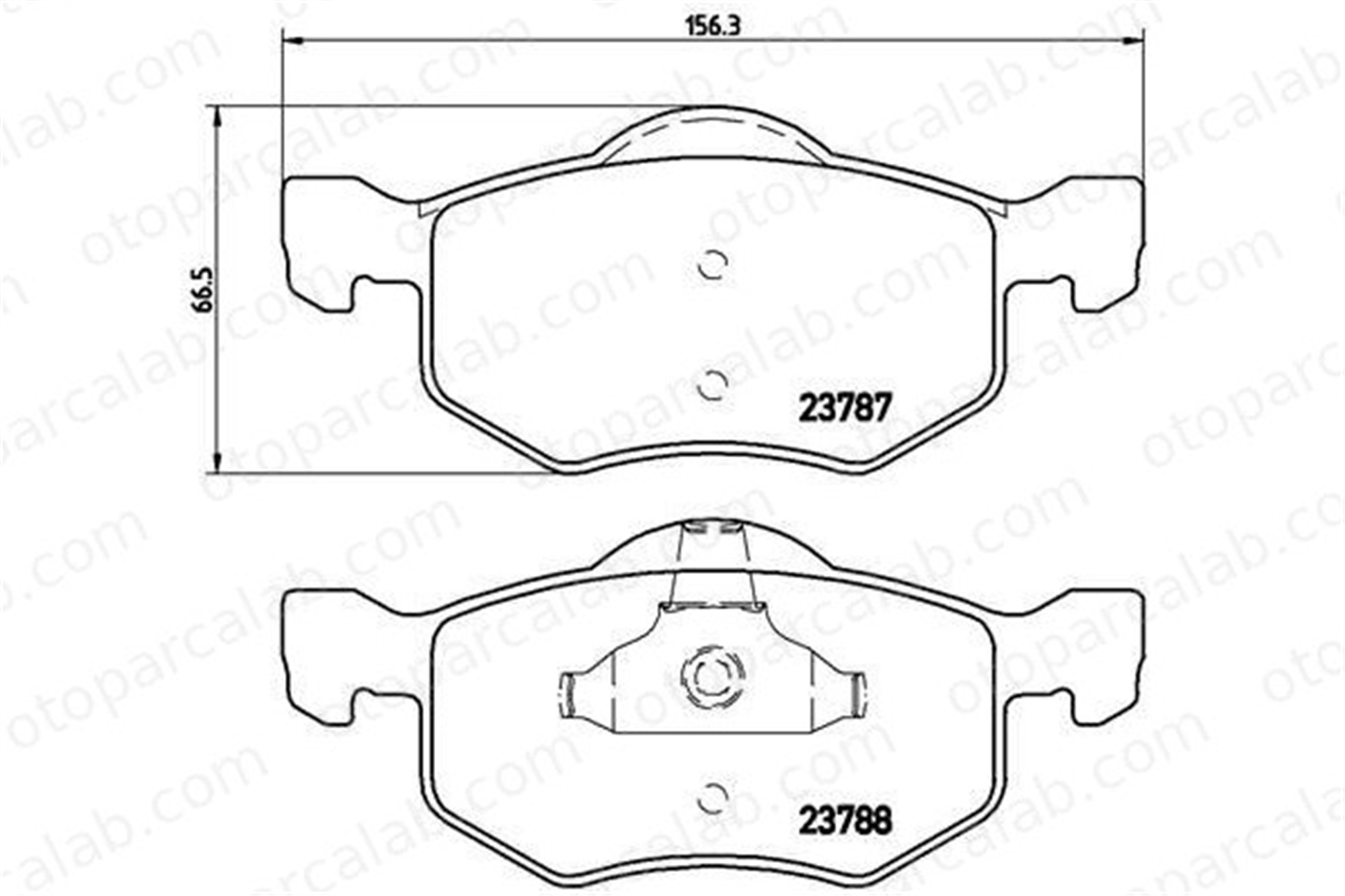 VALEO 670954 Fren Disk Balata Arka FORD USA EXPLORER TAURUS DG132M007A DG1Z2200C