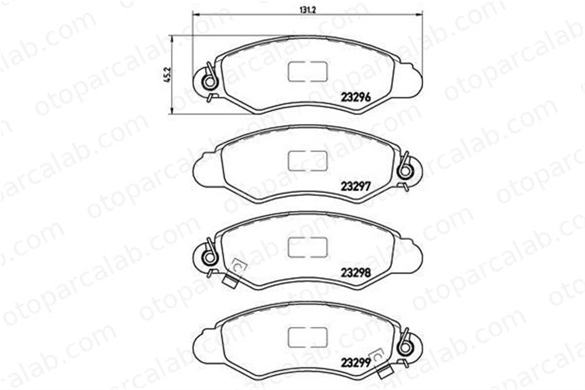 VALEO 670991 Fren Disk Balata Ön SUZUKI SWIFT II Hatchback SUBARU JUSTY II 5520080E10