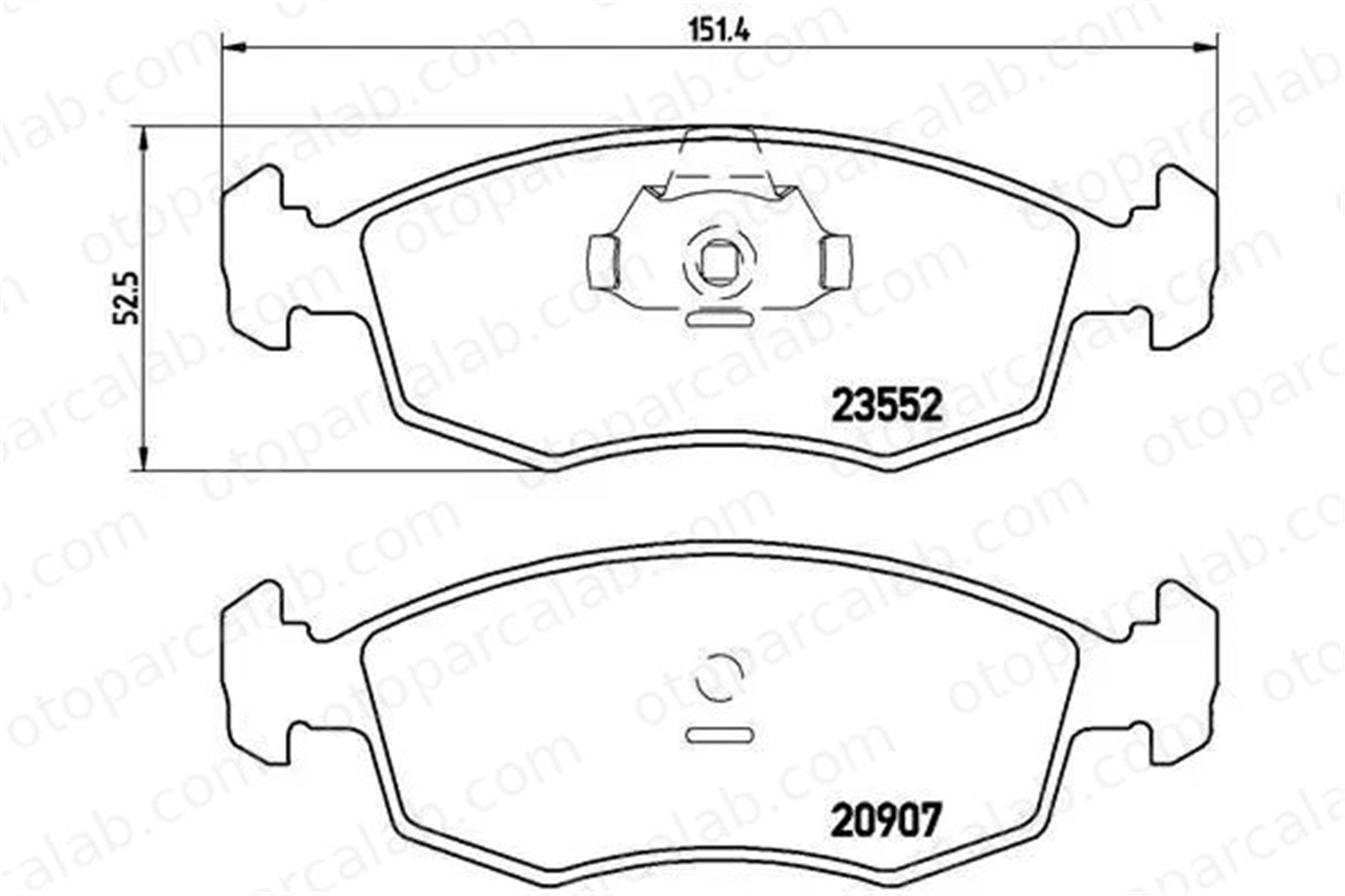 VALEO 671013 Fren Disk Balata Ön FIAT DOBLO Kasa/büyük limuzin DOBLO MPV 55170904 71752592