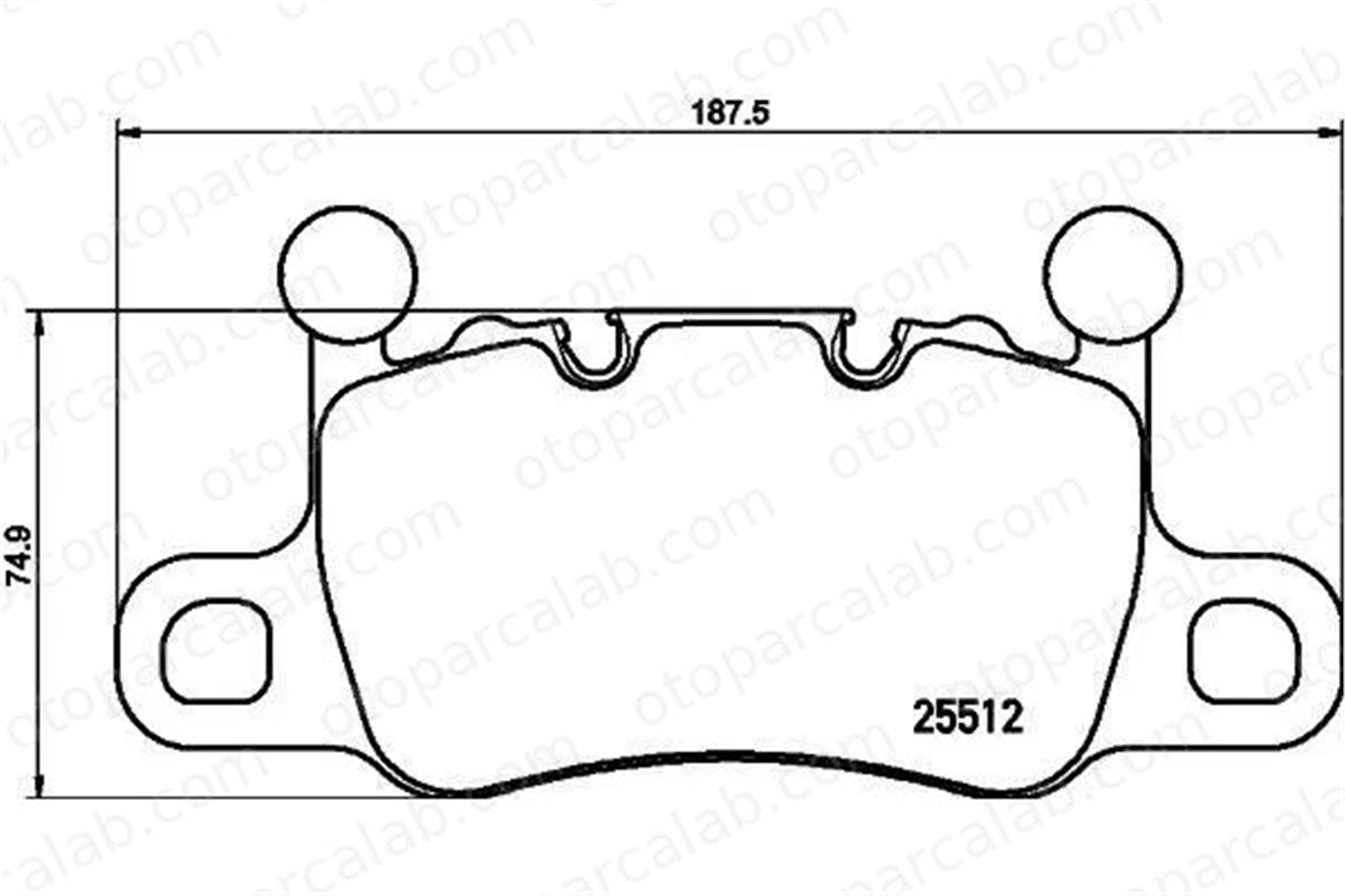 VALEO 671092 Fren Disk Balata Arka PORSCHE 911 PANAMERA 971698451B 99135294701