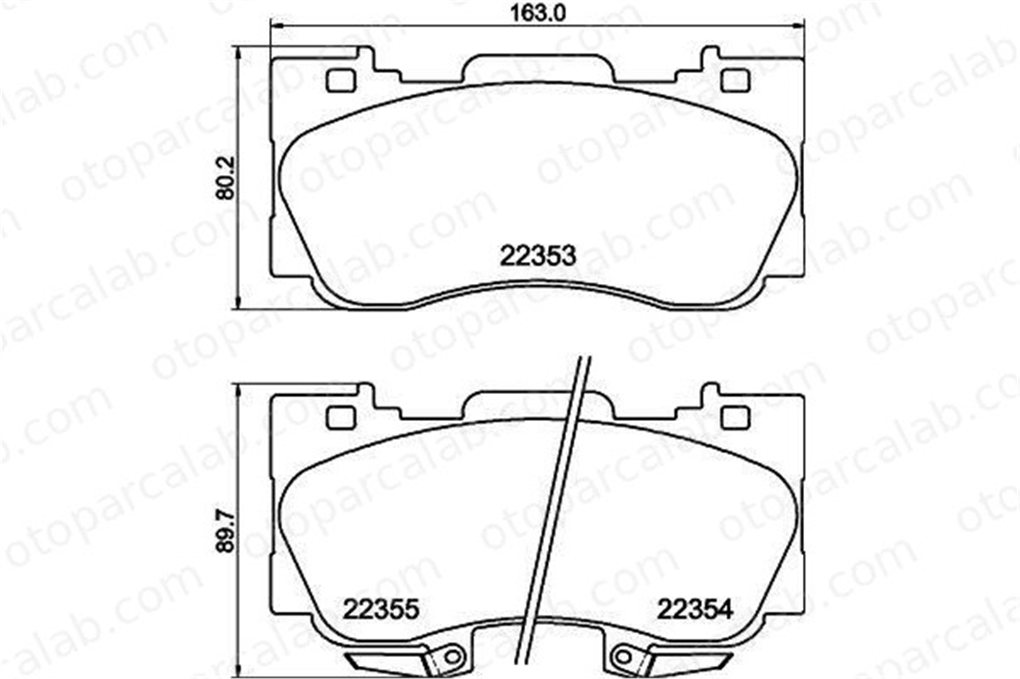 VALEO 671126 Fren Disk Balata Ön FORD USA MUSTANG Convertible MUSTANG Coupe 2043806 2044140