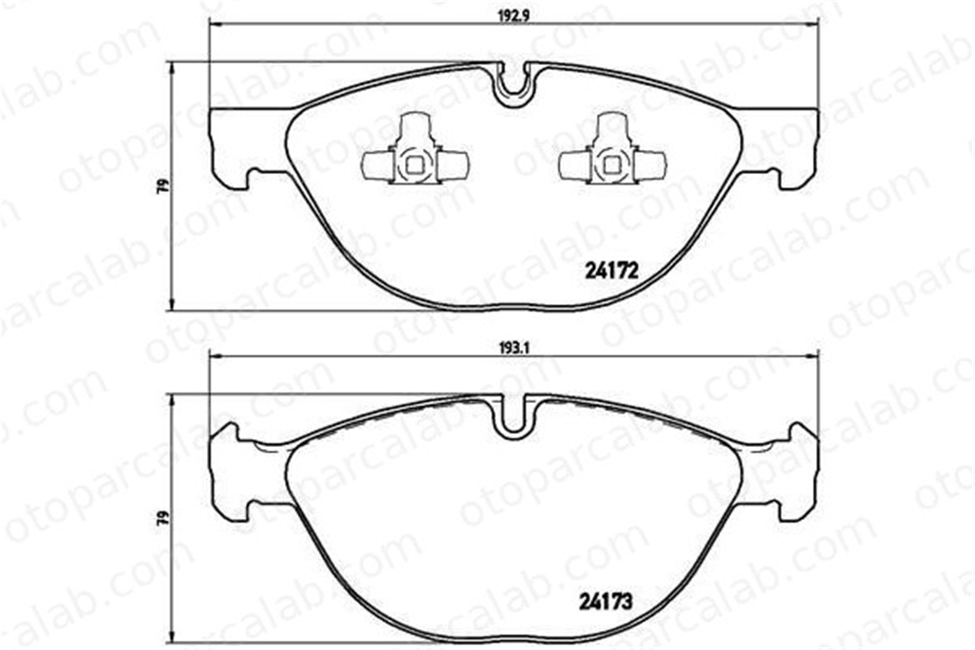 VALEO 671128 Fren Disk Balata Ön BMW X5 X6 34112413077 2413048