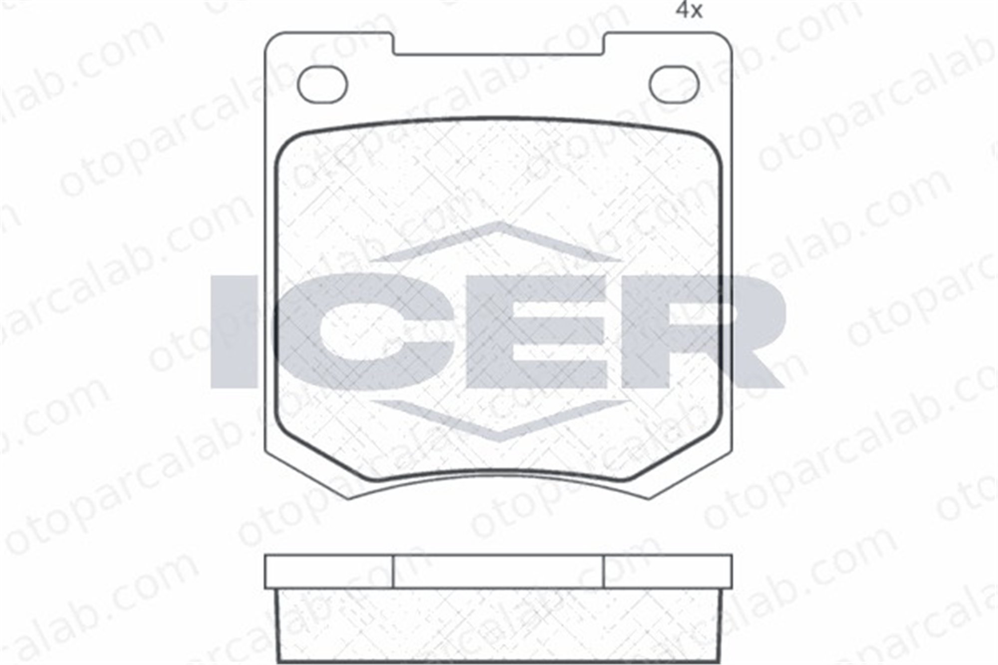 VALEO 671147 Fren Disk Balata Ön FORD CAPRI I MORRIS MARINA 2702382 GBP201