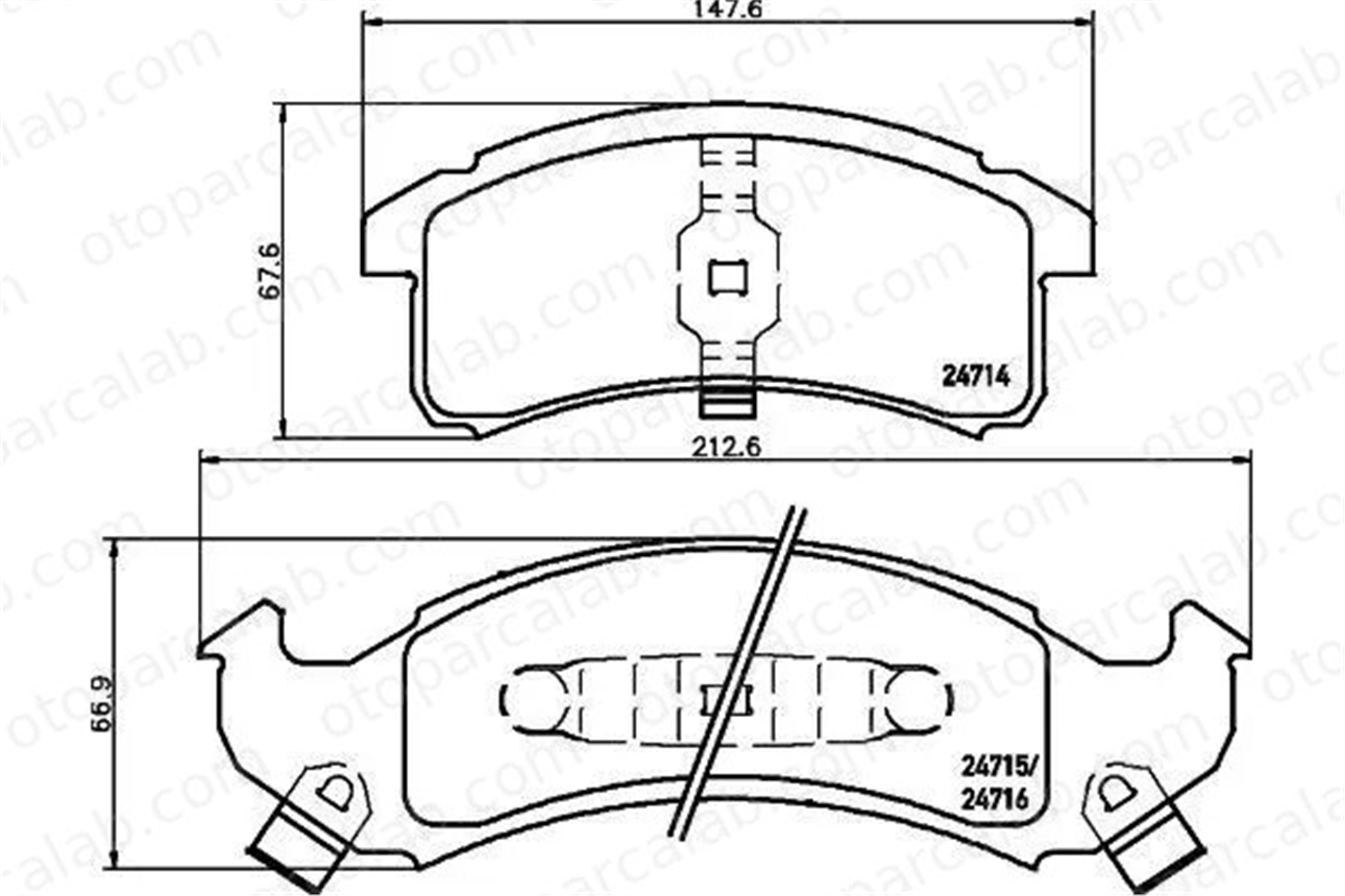 VALEO 671185 Fren Disk Balata Ön CHEVROLET LUMINA APV MPV CAMARO 12370006 12510001