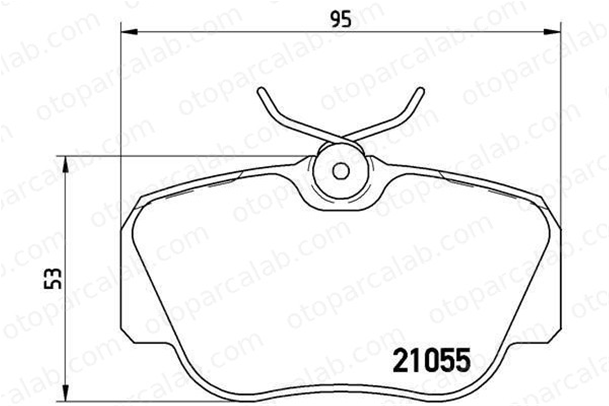 VALEO 671268 Fren Disk Balata Ön MERCEDES-BENZ 190 14200920 4209120