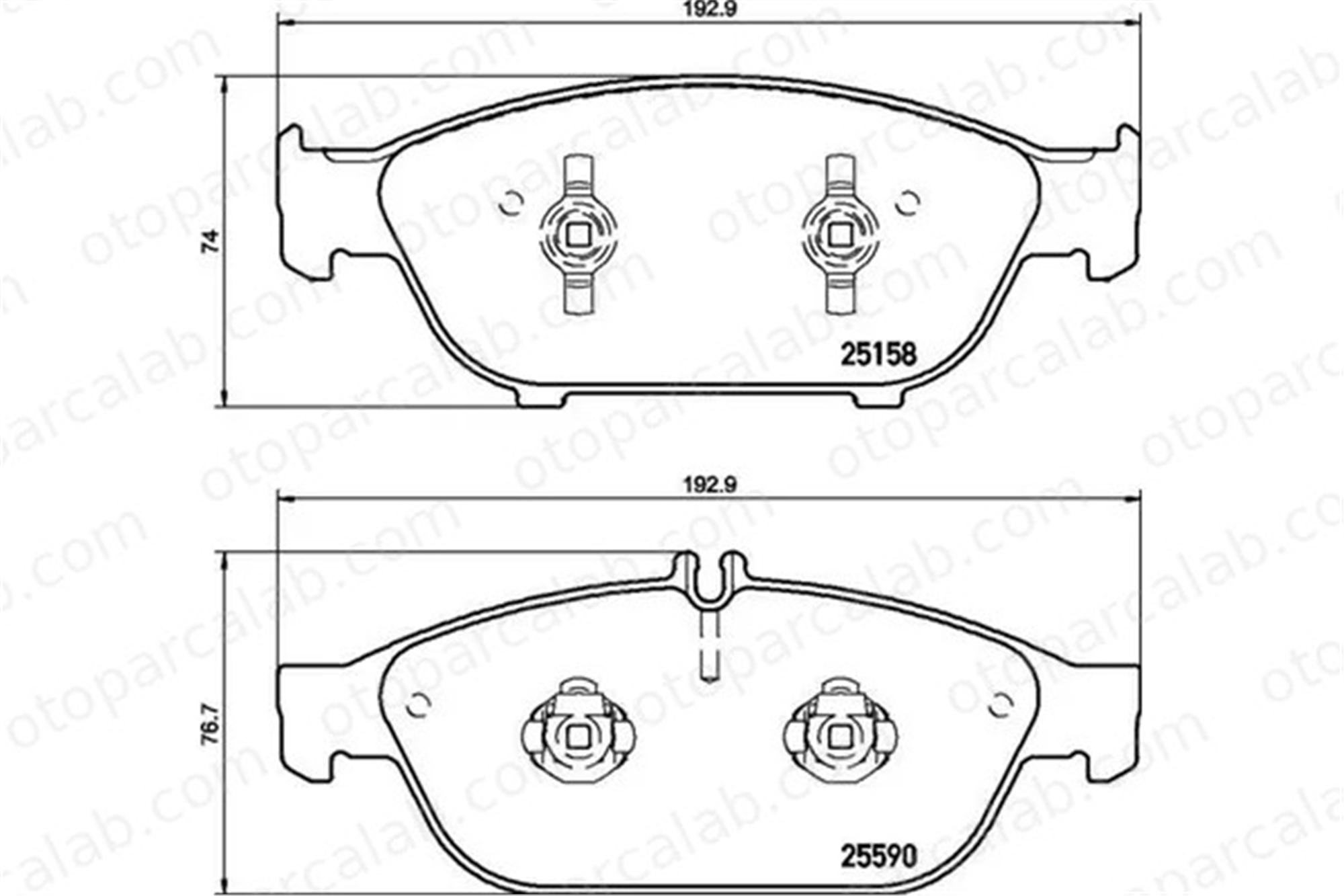 VALEO 671389 Fren Disk Balata Ön MERCEDES-BENZ E-SERISI Cabrio E-SERISI Coupe 64206420 0064206420