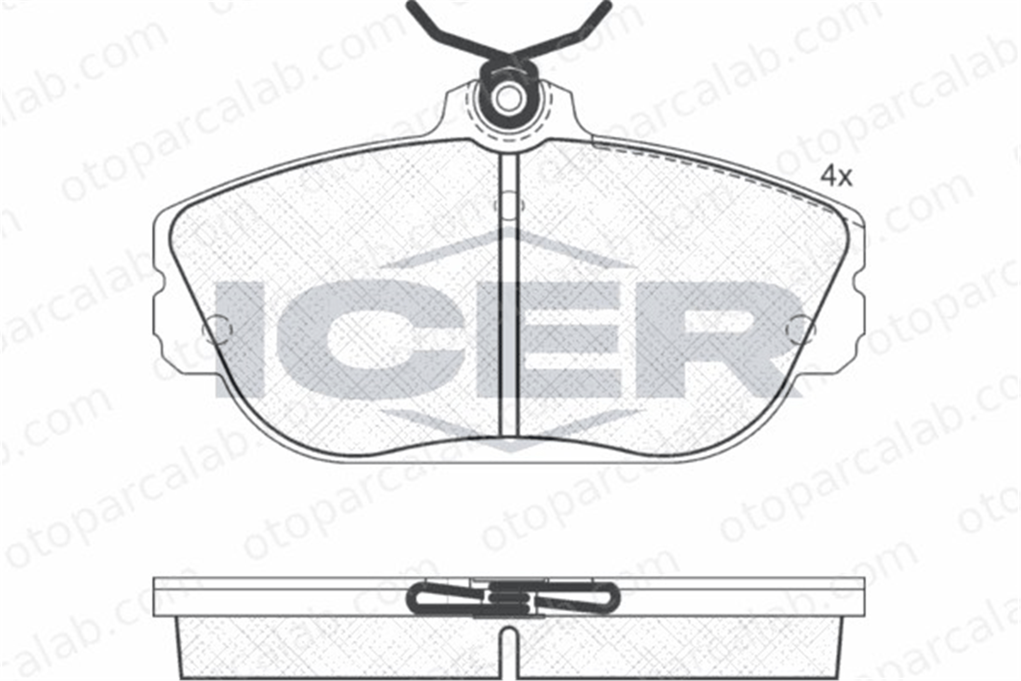 VALEO 671452 Fren Disk Balata Ön FORD USA TAURUS TAURUS Wagon F3OY2001A F4DZ2001A