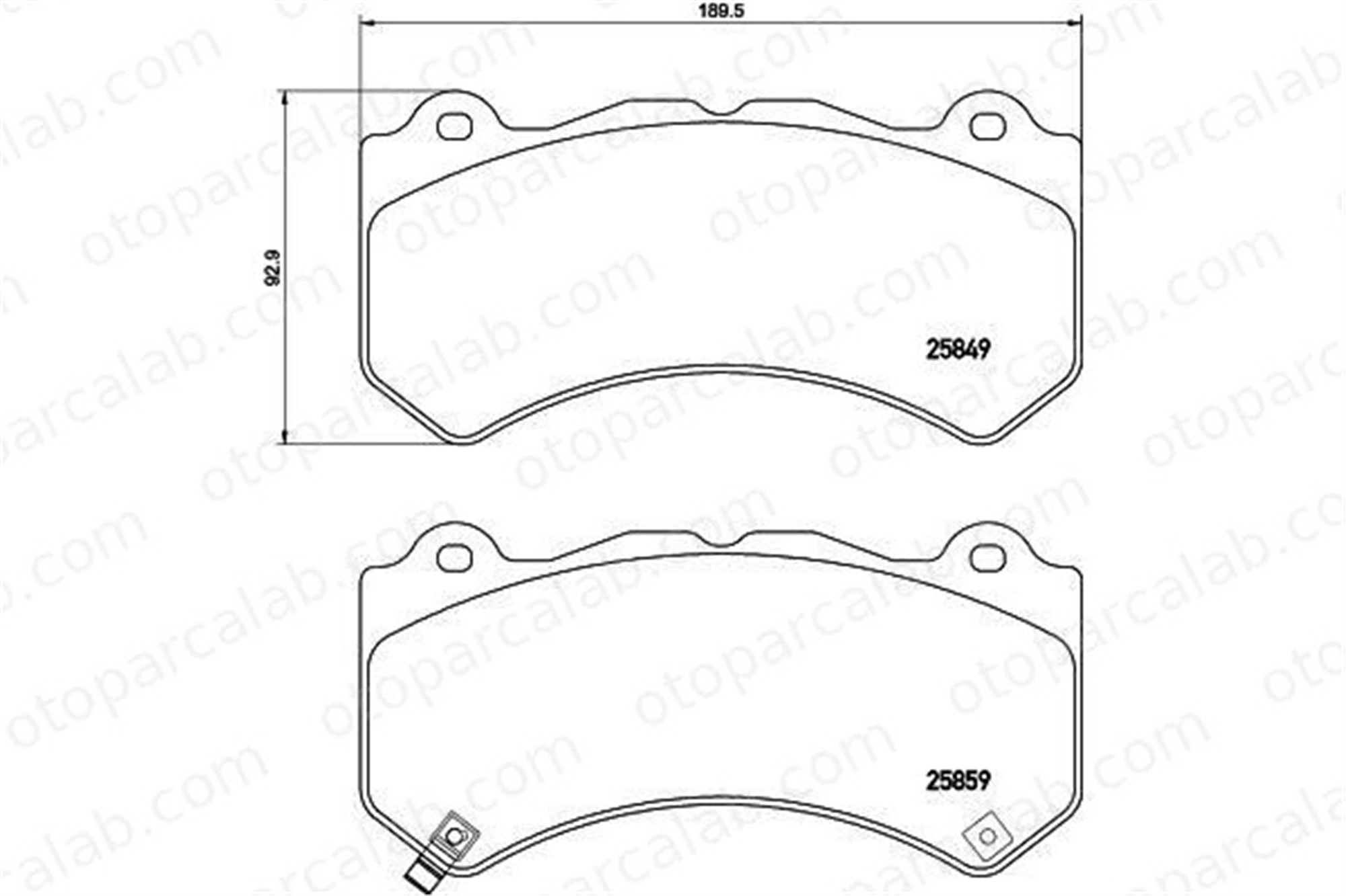 VALEO 671474 Fren Disk Balata Ön JEEP GRAND CHEROKEE IV NISSAN GT-R 25940447 68144427AA