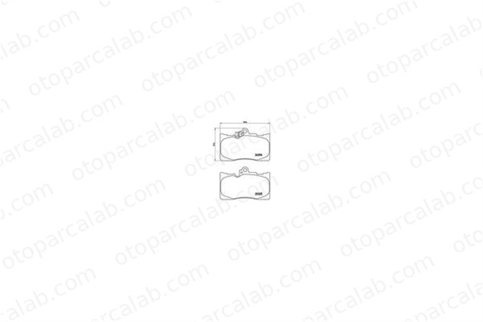 VALEO 671555 Fren Disk Balata Ön LEXUS GS RC 446522340 04465-22340