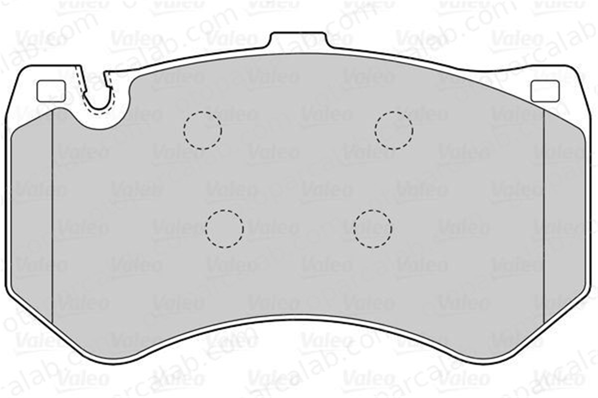 VALEO 671557 Fren Disk Balata Ön MERCEDES-BENZ AMG GT AMG GT Roadster 4205800 4208905