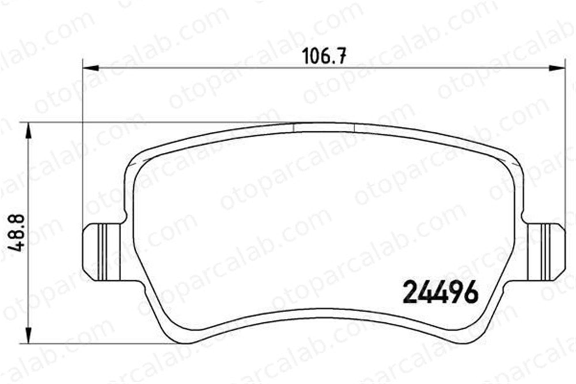 VALEO 671575 Fren Disk Balata Ön HYUNDAI ATOS 5810102A00