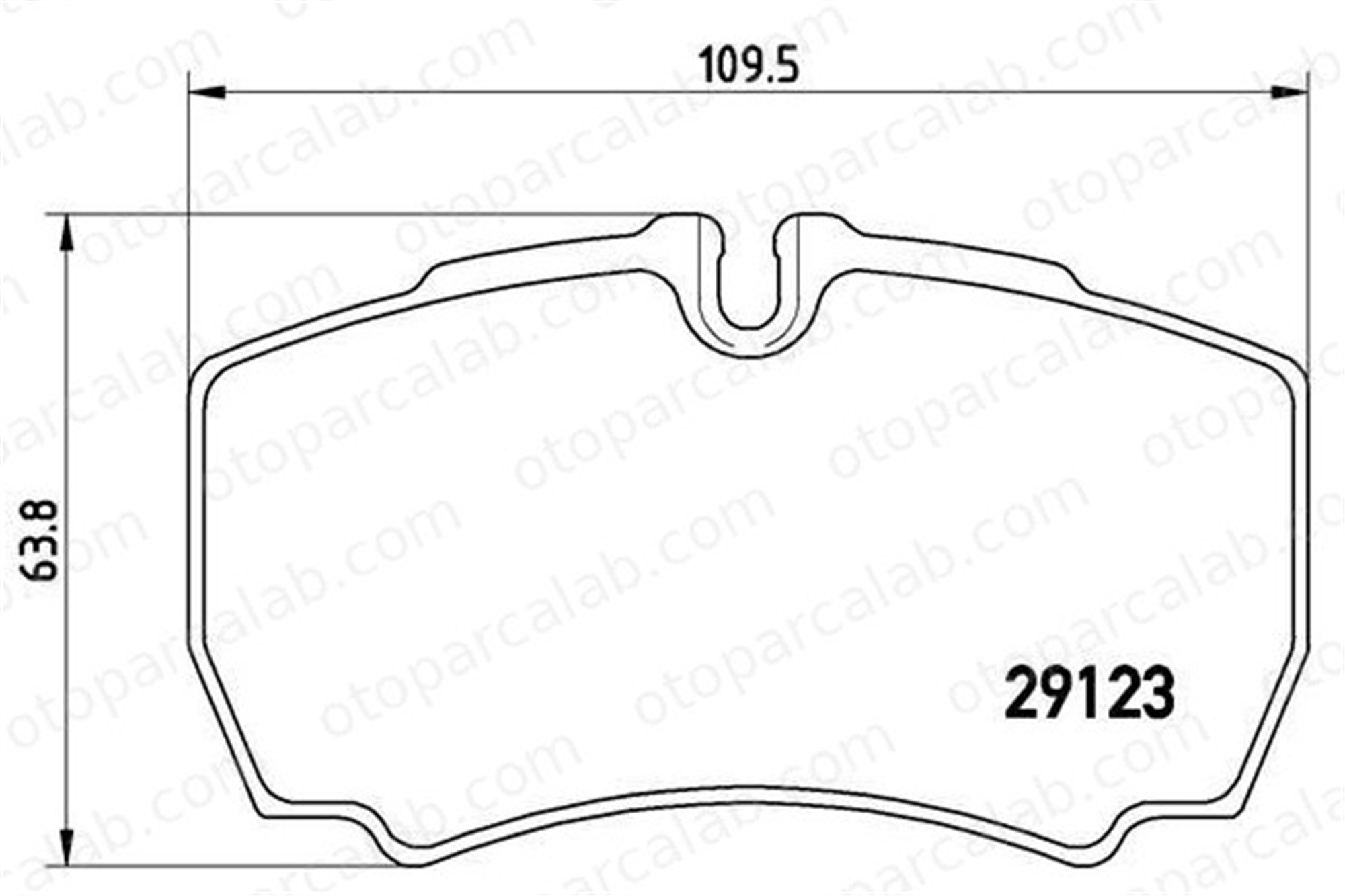 VALEO 671577 Fren Disk Balata Arka FORD TRANSIT Panelvan/Van TRANSIT Platform şasi 8C1V2M008AB 1501265