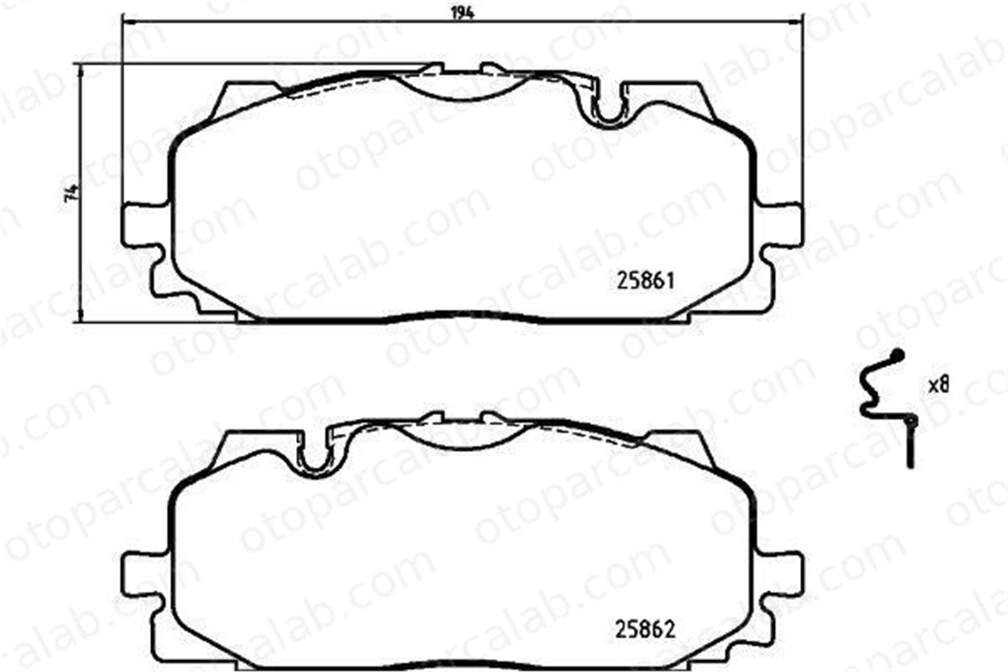 VALEO 671595 Fren Disk Balata Ön AUDI Q7 VW TOUAREG 4M0698151H 4K0698151AA
