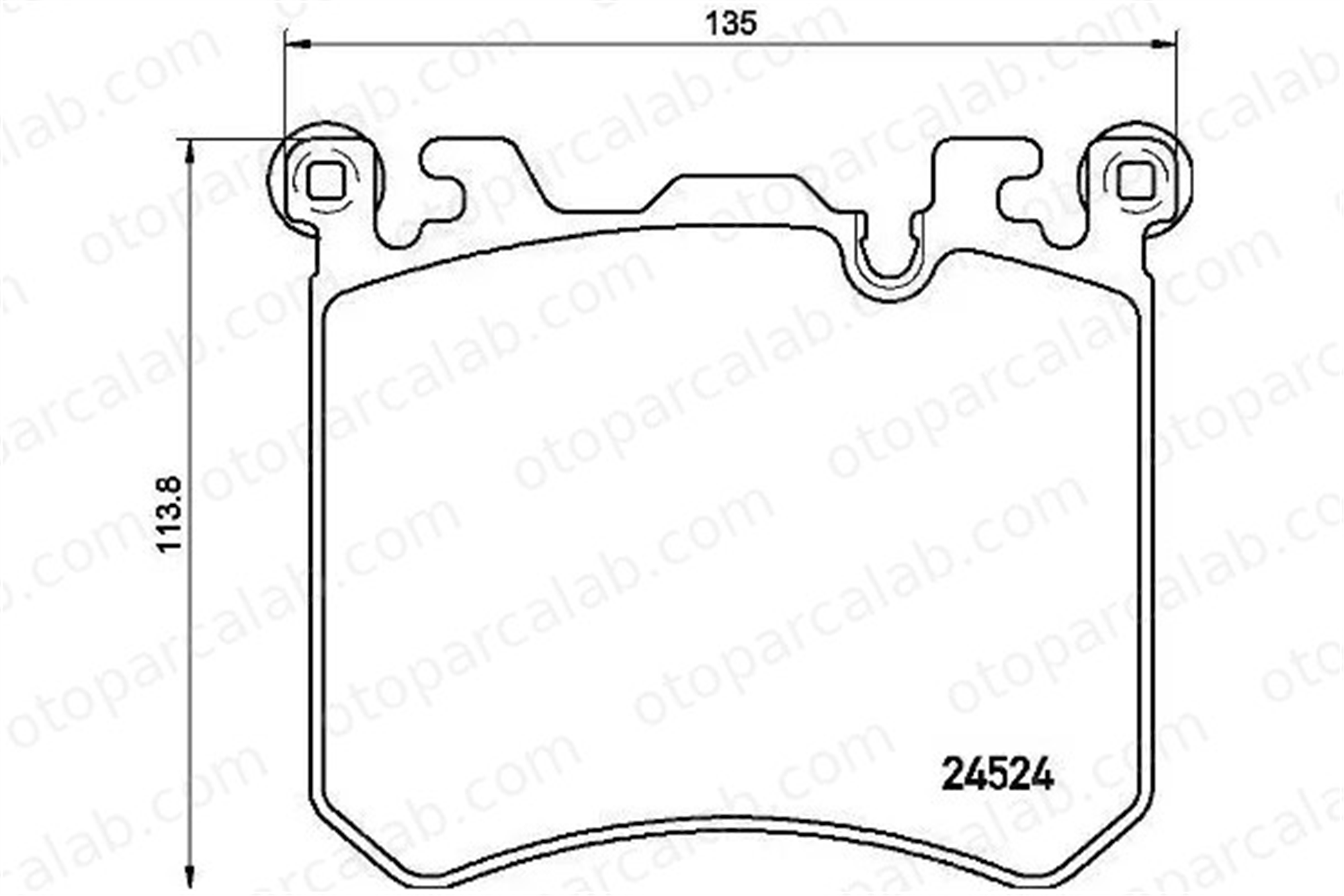 VALEO 671669 Fren Disk Balata Ön BMW X5 X6 3411407304 986494982