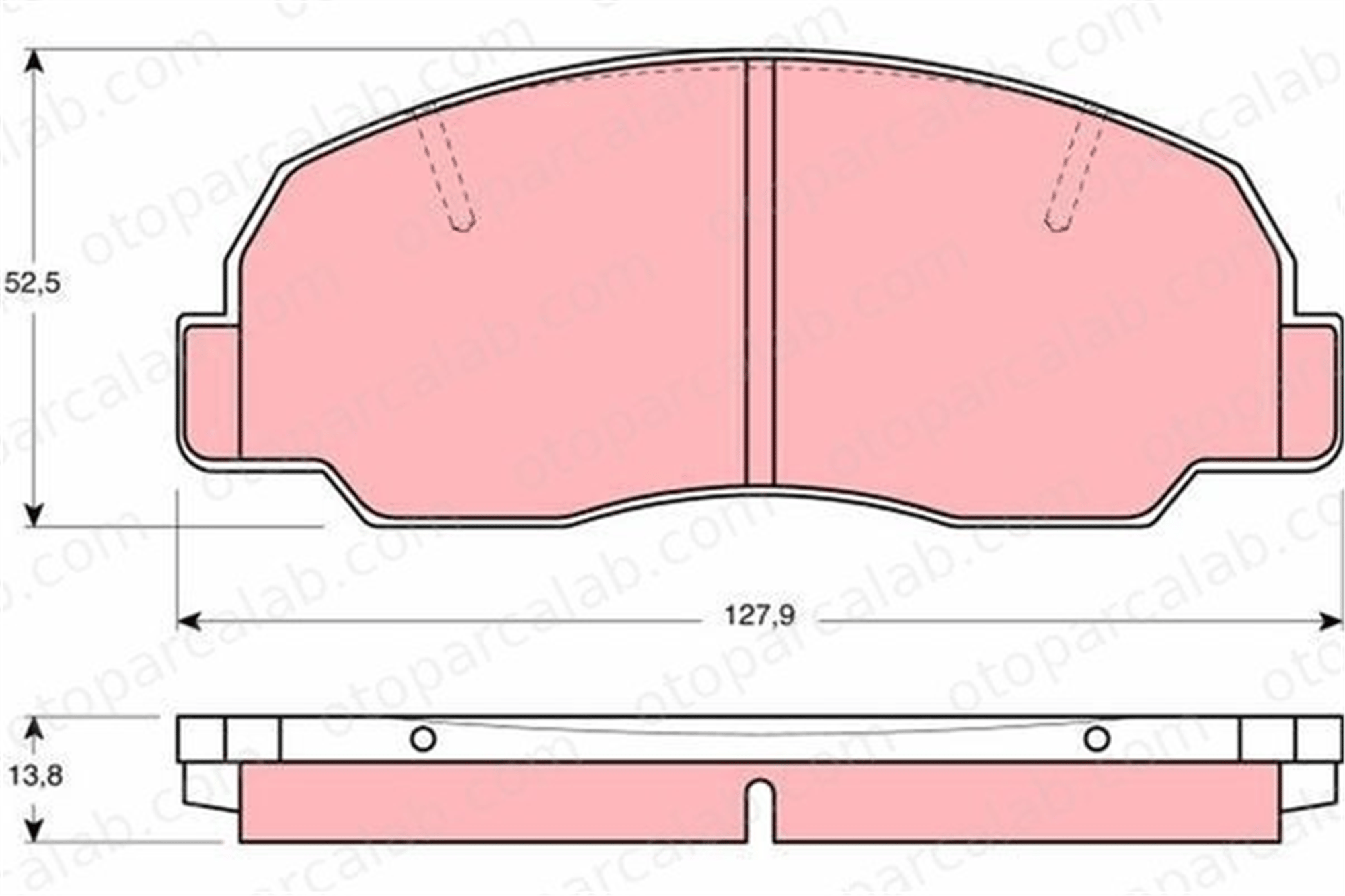 VALEO 671685 Fren Disk Balata Ön DAIHATSU FEROZA Hard Top ROCKY Hard Top 449187602000 449160020