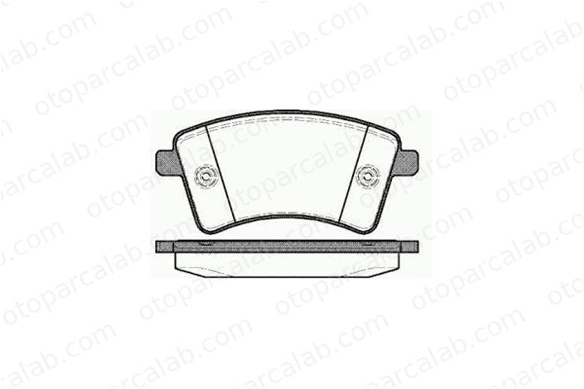 VALEO 671711 Fren Disk Balata Ön RENAULT KANGOO / GRAND KANGOO II KANGOO Express 7701210110 4154210310