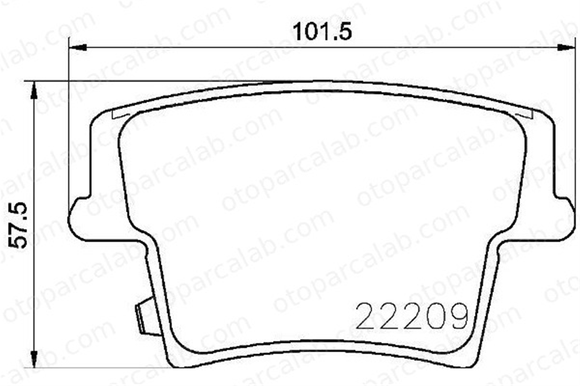 VALEO 671812 Fren Disk Balata Arka CHRYSLER 300C 300C Touring 5142561AA 5137672AA