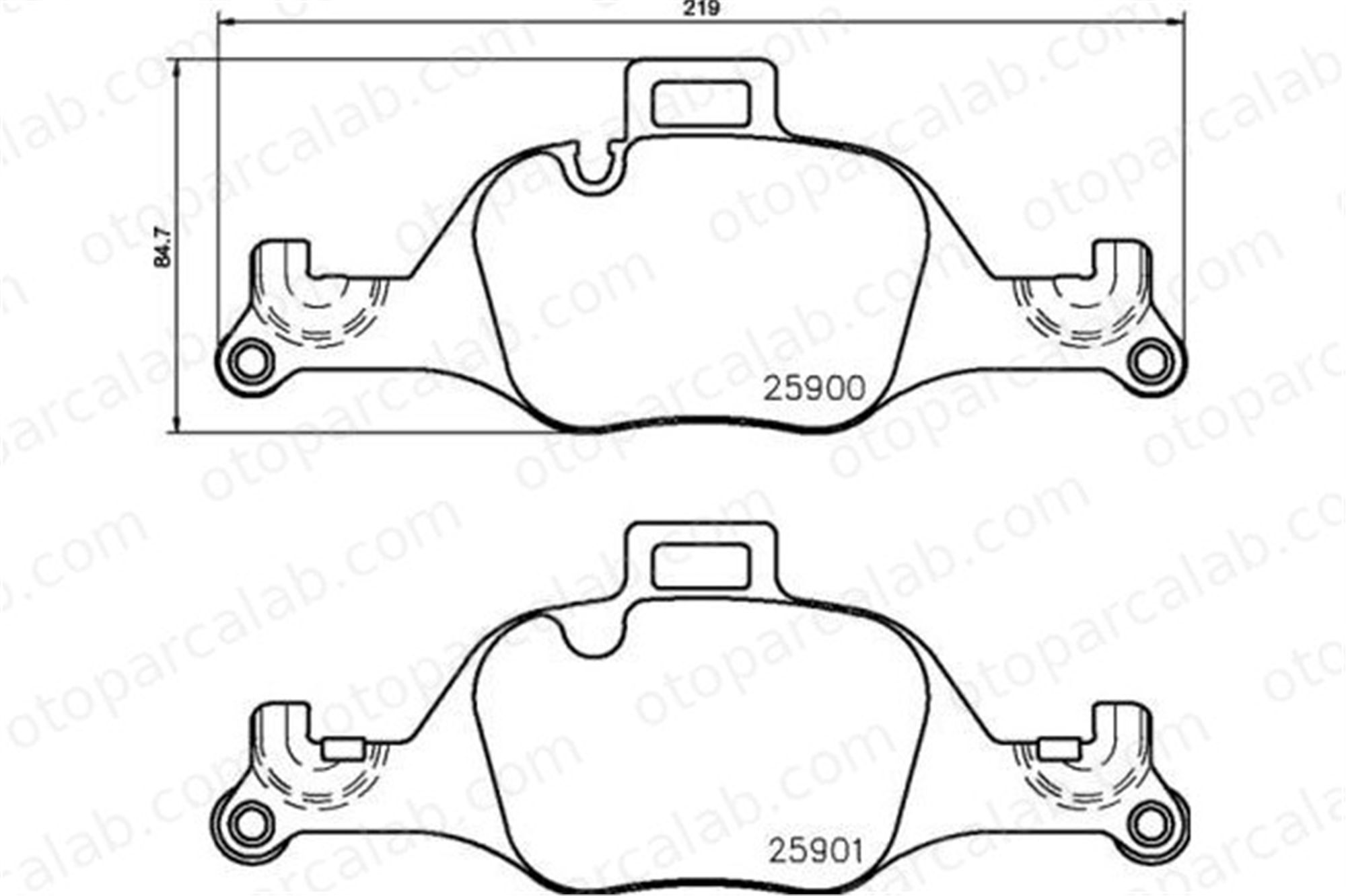 VALEO 671852 Fren Disk Balata Ön BMW 5 5 Touring 34116883469 34116875396